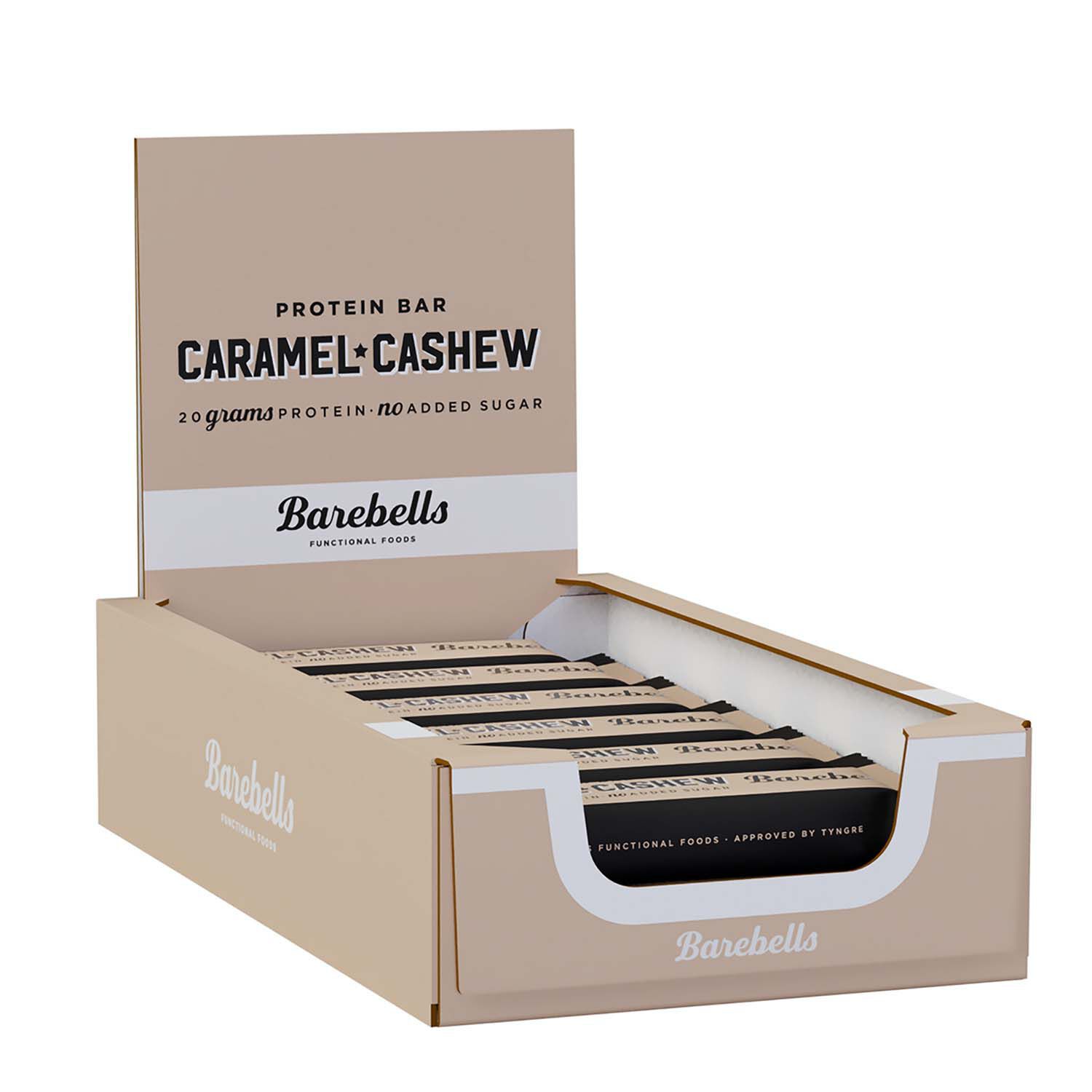 barebells caramel cashew calories