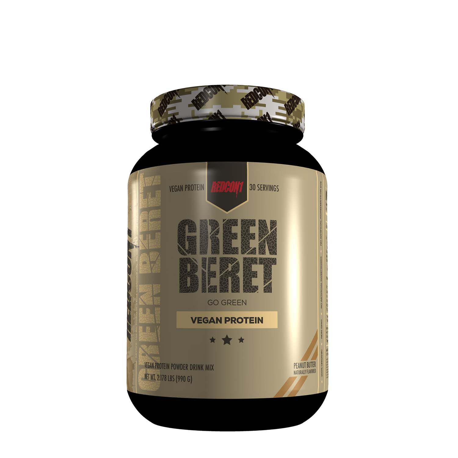 Redcon1 Green Beret Vegan Protein Peanut Butter Gnc