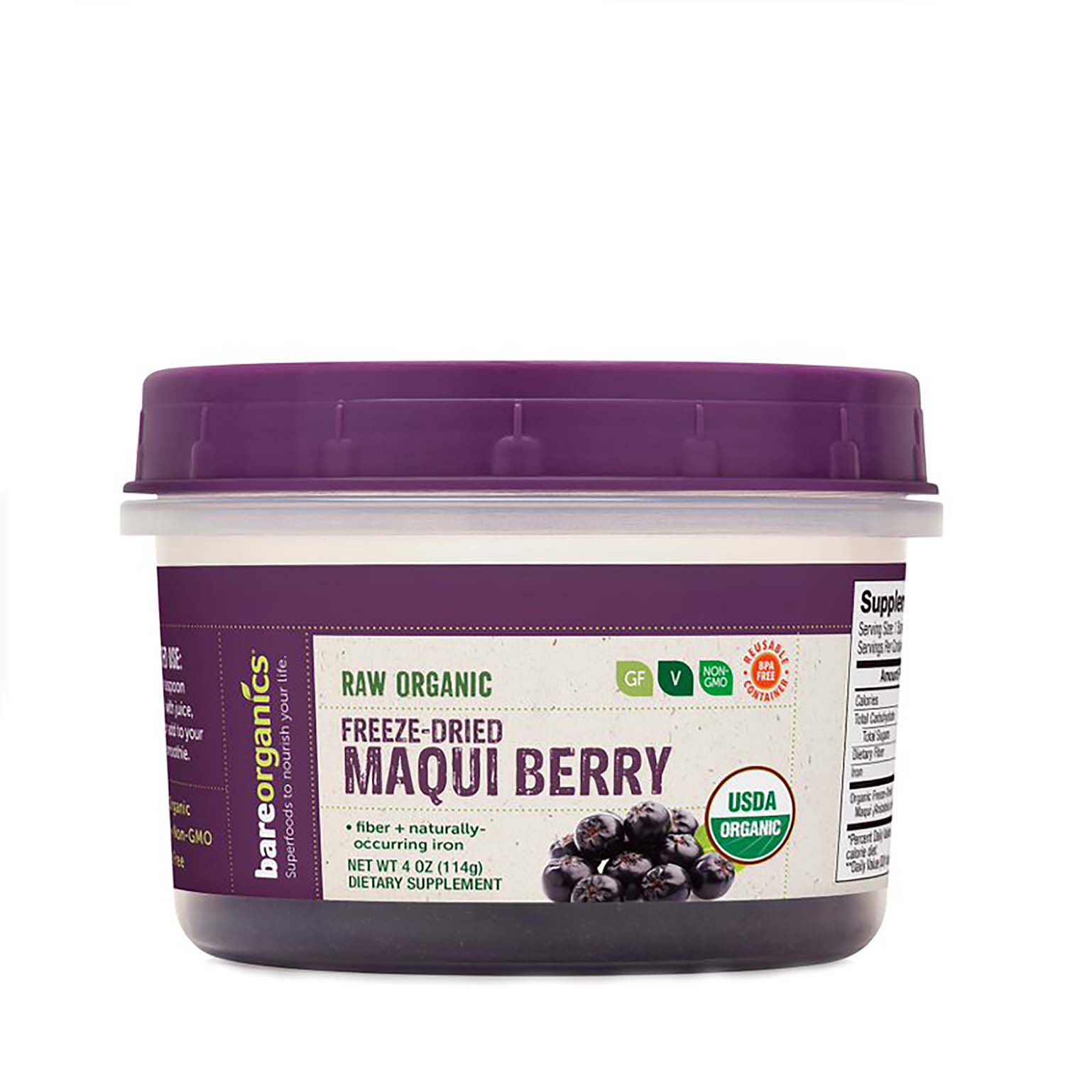 Freeze Dried Maqui Berry Powder - 