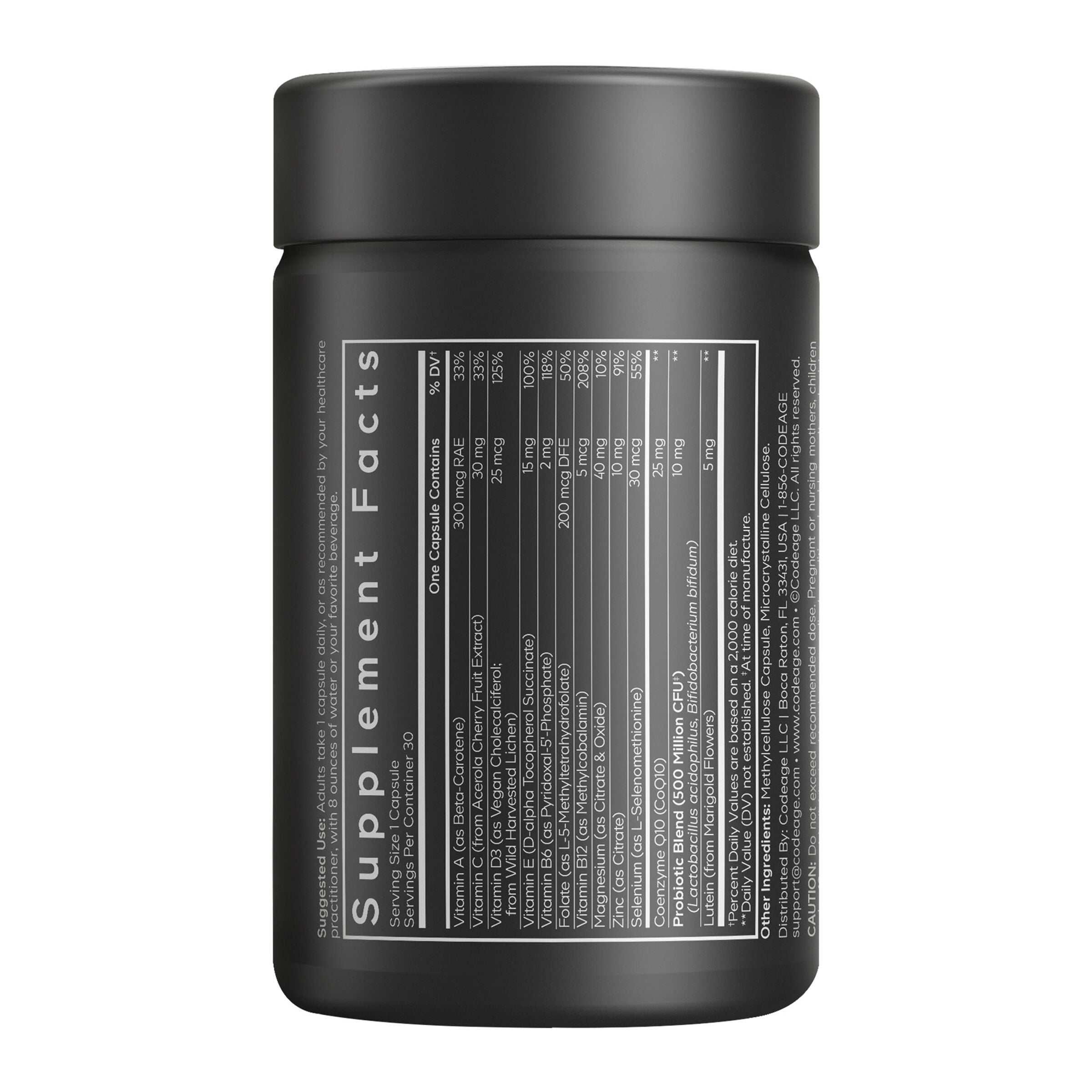 Men's Multivitamin 50+ - 30 Vegetable Capsules (30 Servings)  | GNC