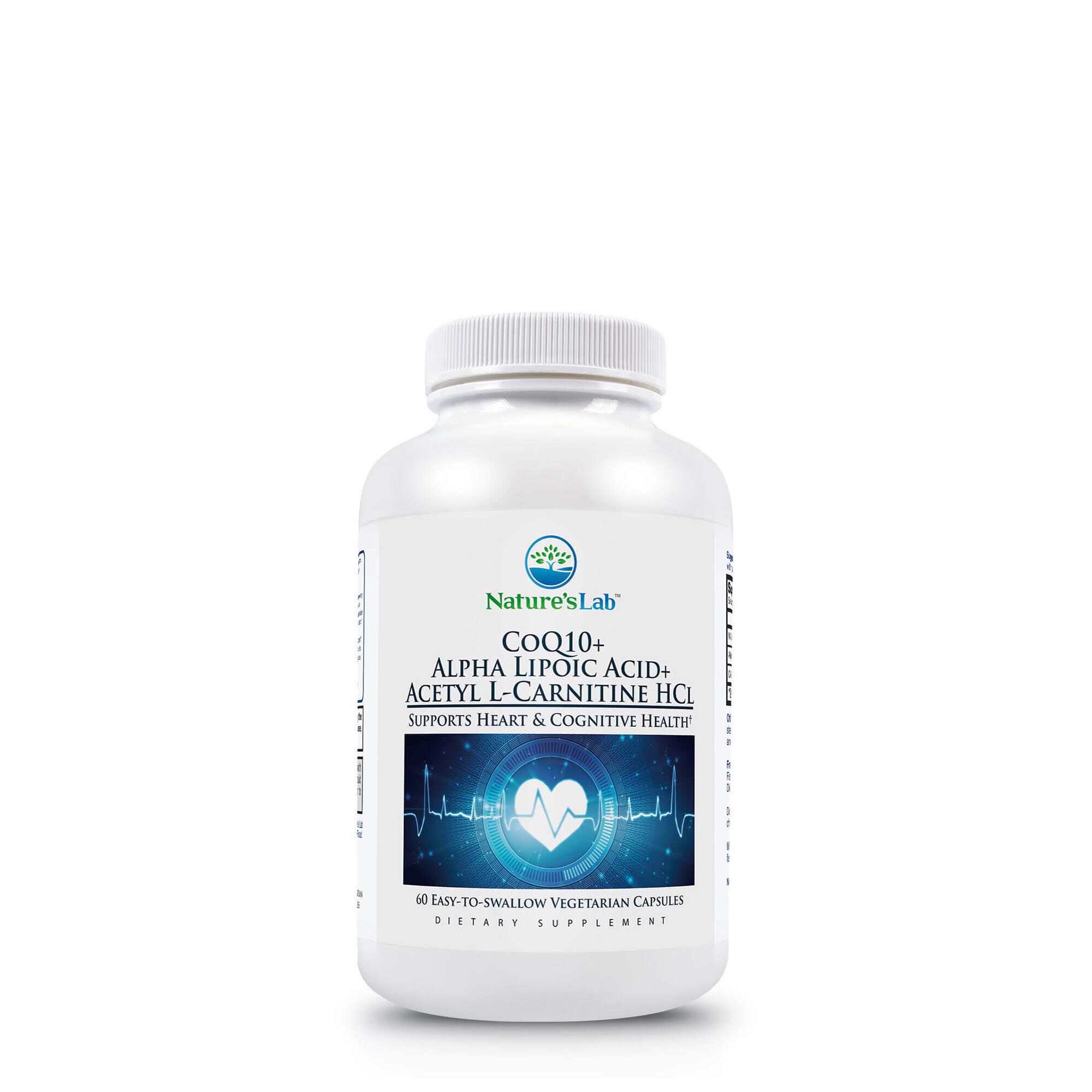 Coq10 + Alpha Lipoic Acid + Acetyl L-Carnitine HCL - 60 Capsules &#40;30 Servings&#41;  | GNC