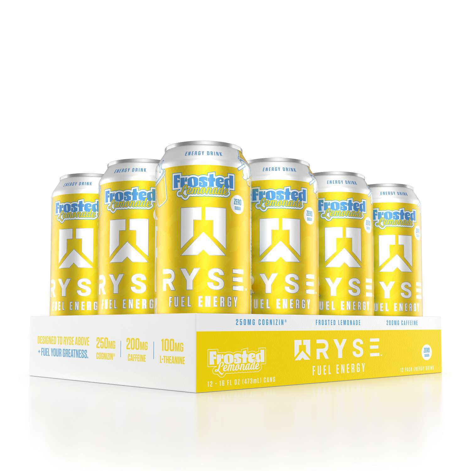 Fuel Energy Drink - Frosted Lemonade - 16 fl oz. (12 Cans) Frosted Lemonade | GNC