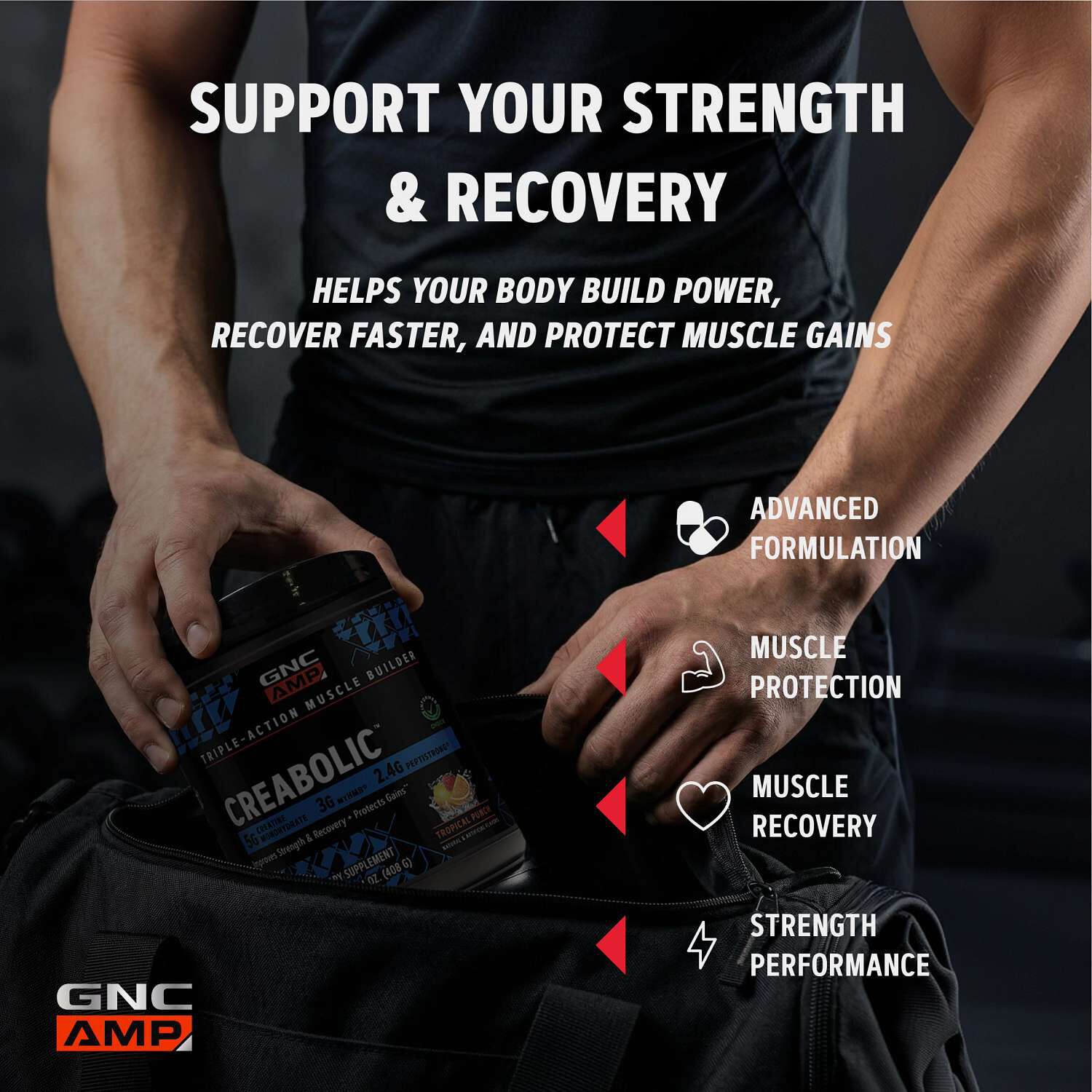 Creabolic&trade; - Tropical Punch (30 Servings)