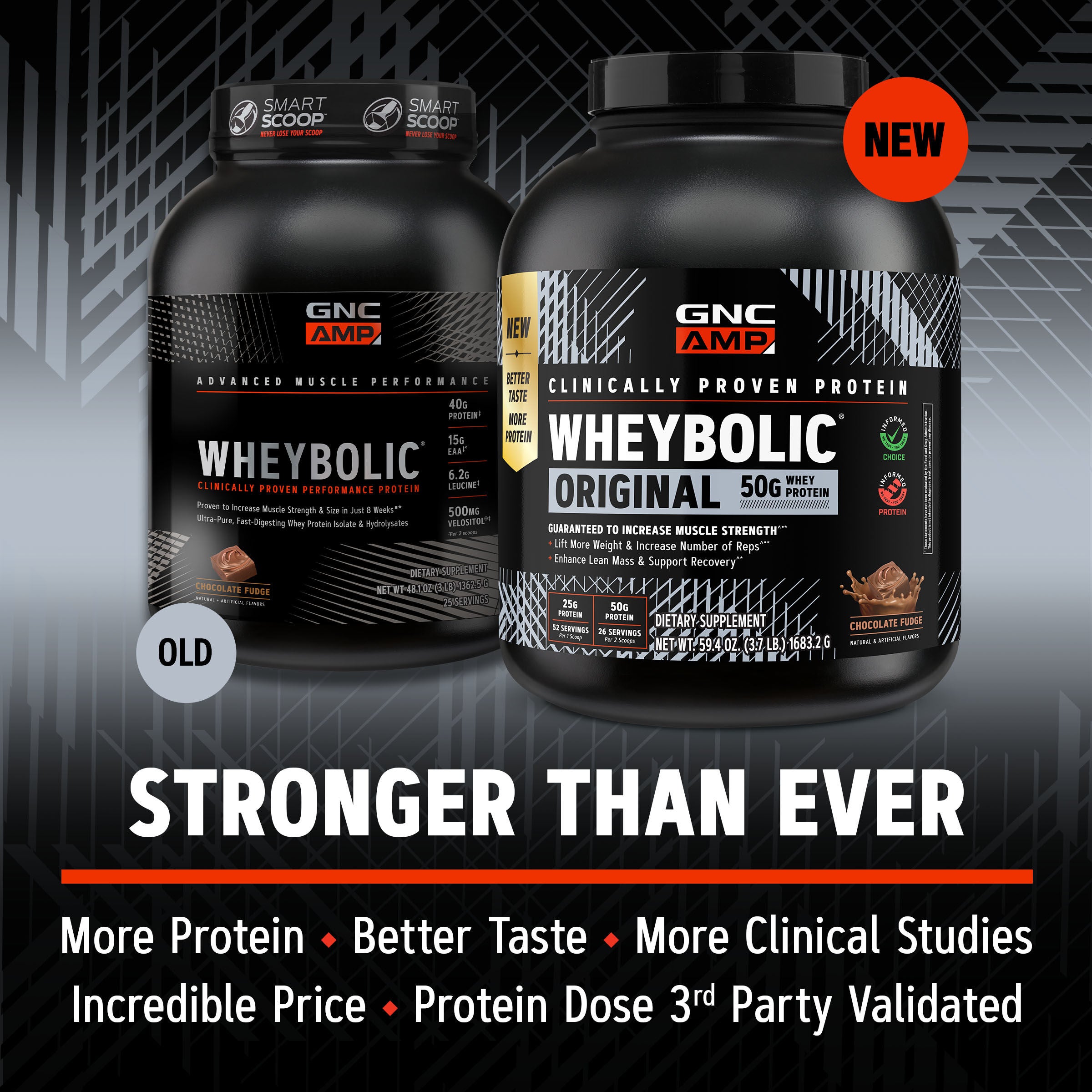 New Wheybolic - Chocolate Fudge (52 Servings) Chocolate Fudge | GNC