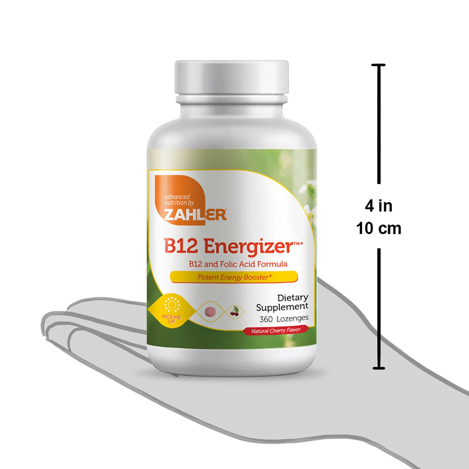 B12 Energizer&trade;* - Cherry - 360 Lozenges (360 Servings)  | GNC