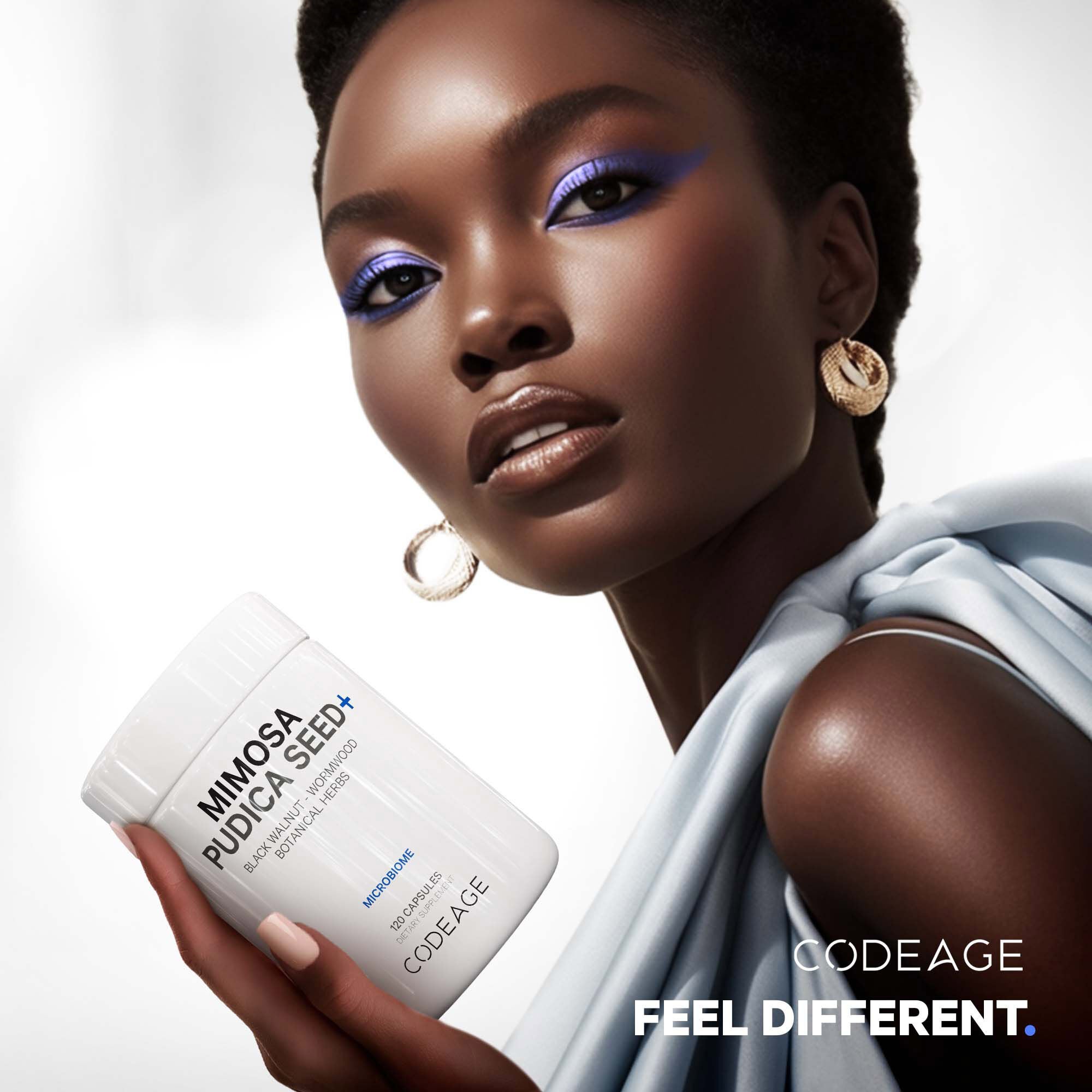 Mimosa Pudica Seed 1000 mg + BioPerine&reg; Black Pepper Herbal Cleanse - 120 Capsules (40 Servings)