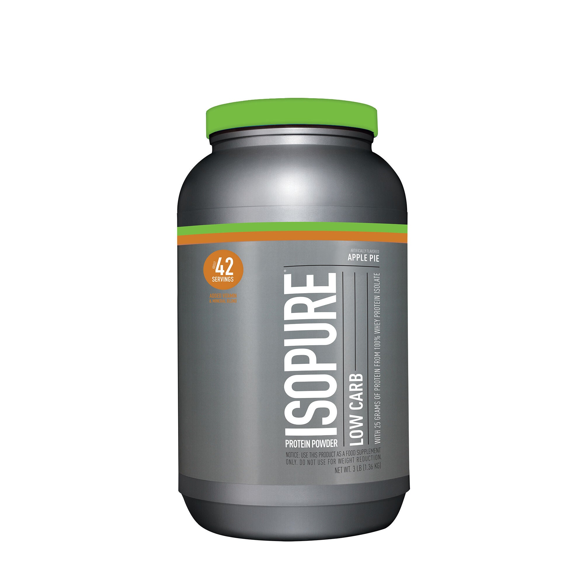 Isopure Protein Powder Low Carb Apple Pie Gnc