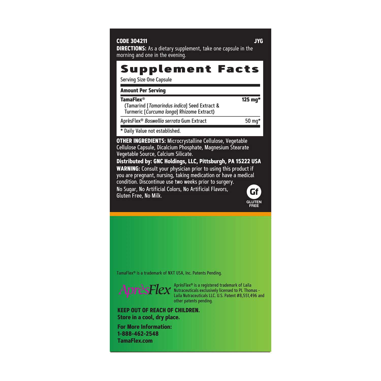 TamaFlex&trade; Fast Acting Proven Joint Support* - 60 Capsules (30 Servings)  | GNC