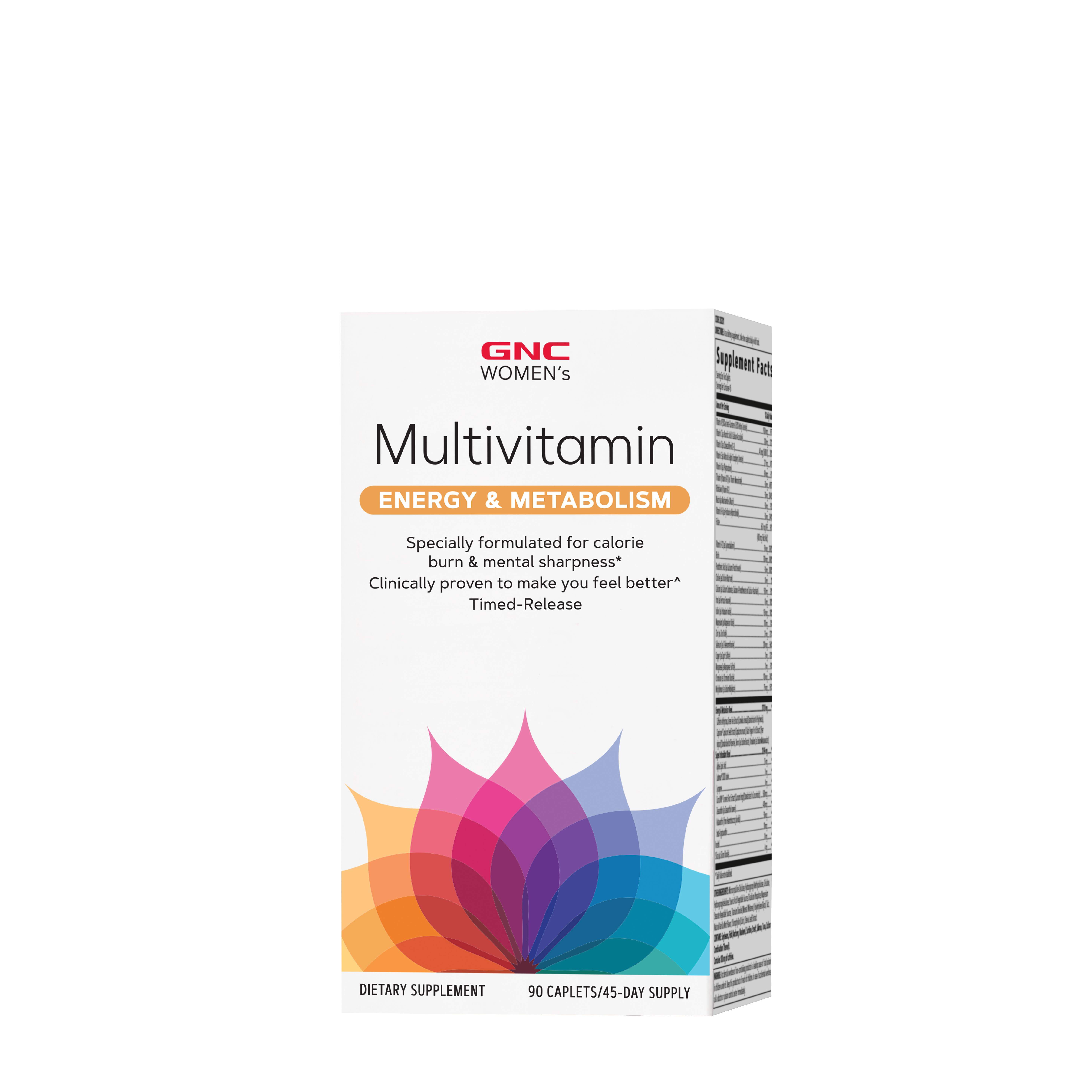 Gnc Women S Multivitamin Energy Metabolism 90 Count Gnc