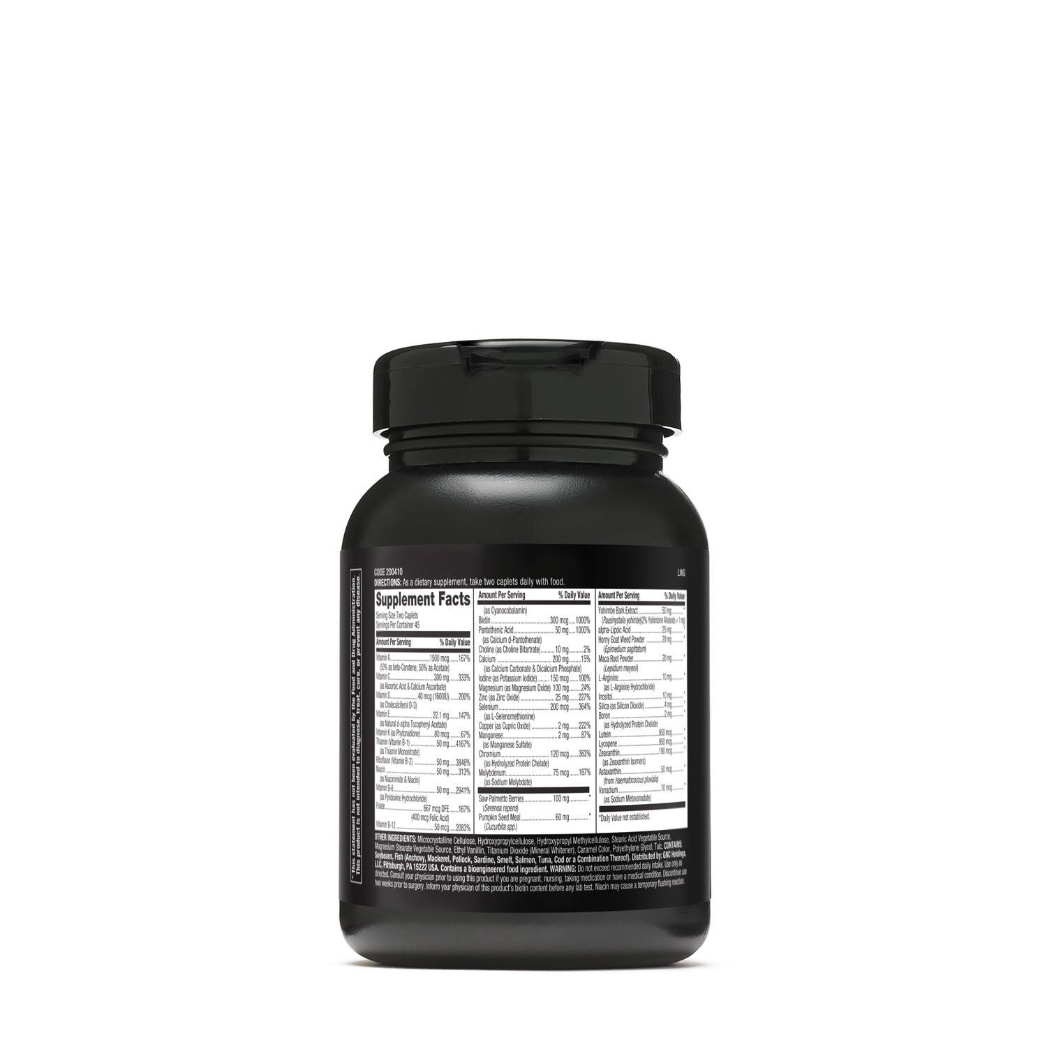 Prostate and Virility Multivitamin - 90 Caplets (45 Servings)  | GNC