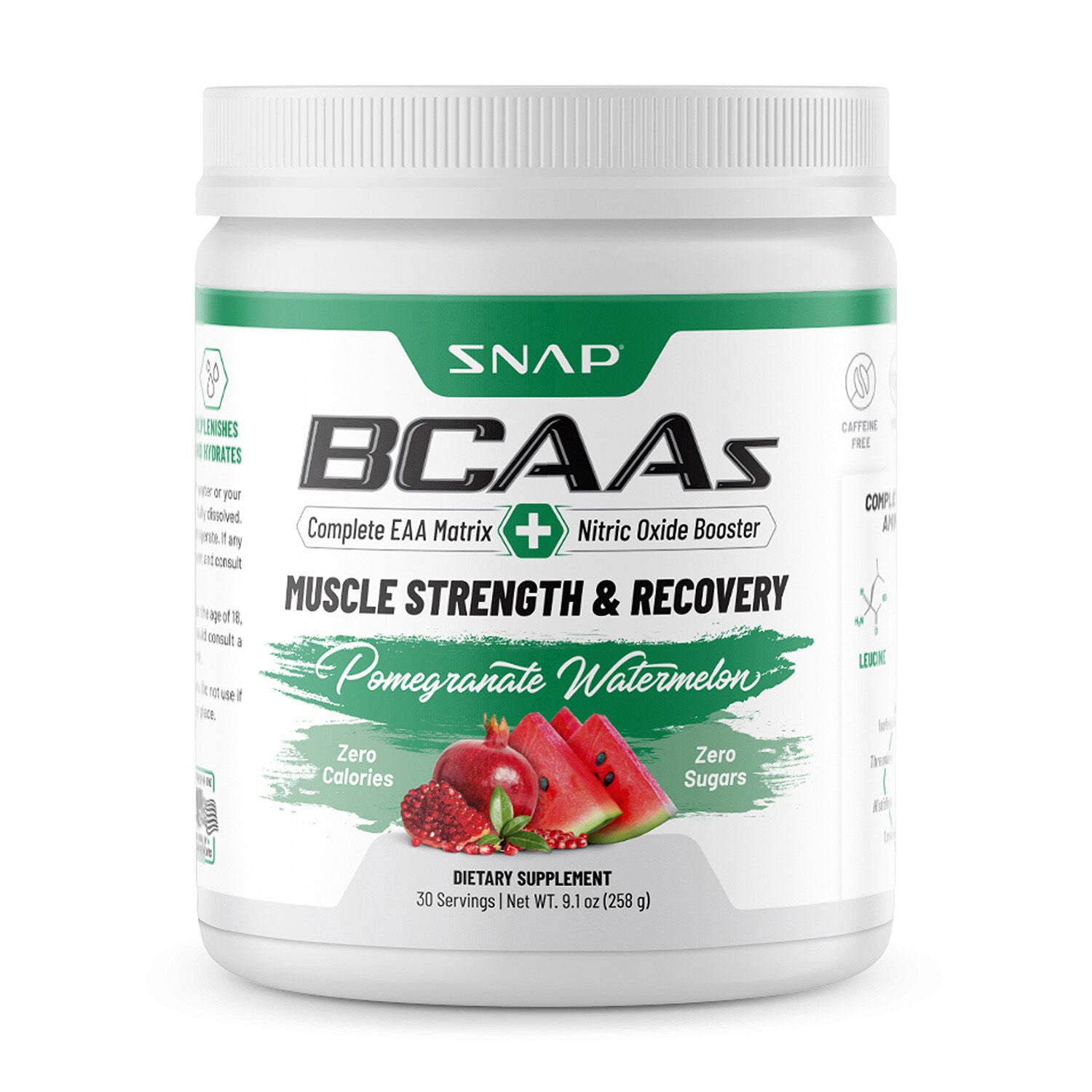BCAA Powder - Pomegranate Watermelon (30 Servings) Pomegranate Watermelon | GNC