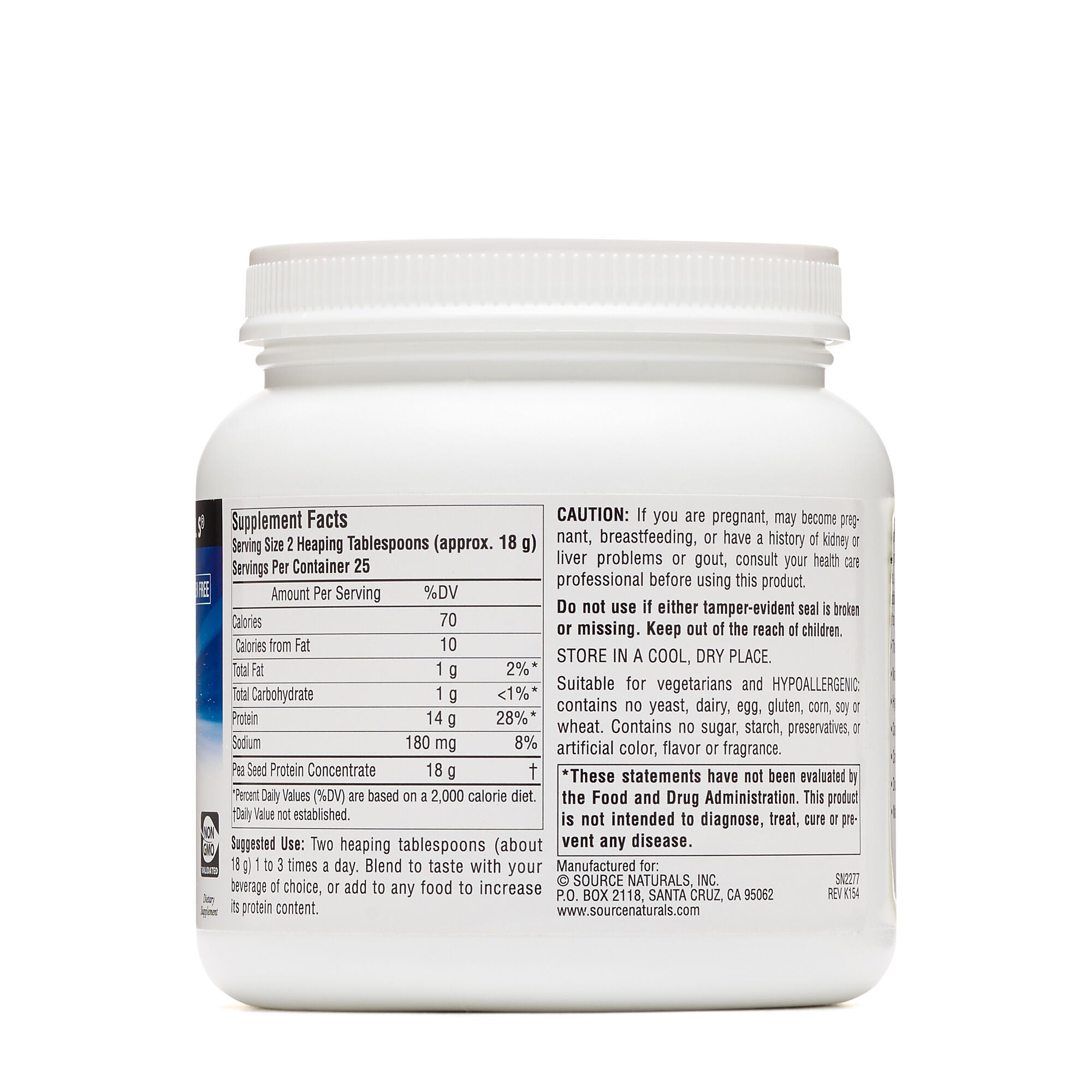 Source Naturals® Pea Protein™ GNC