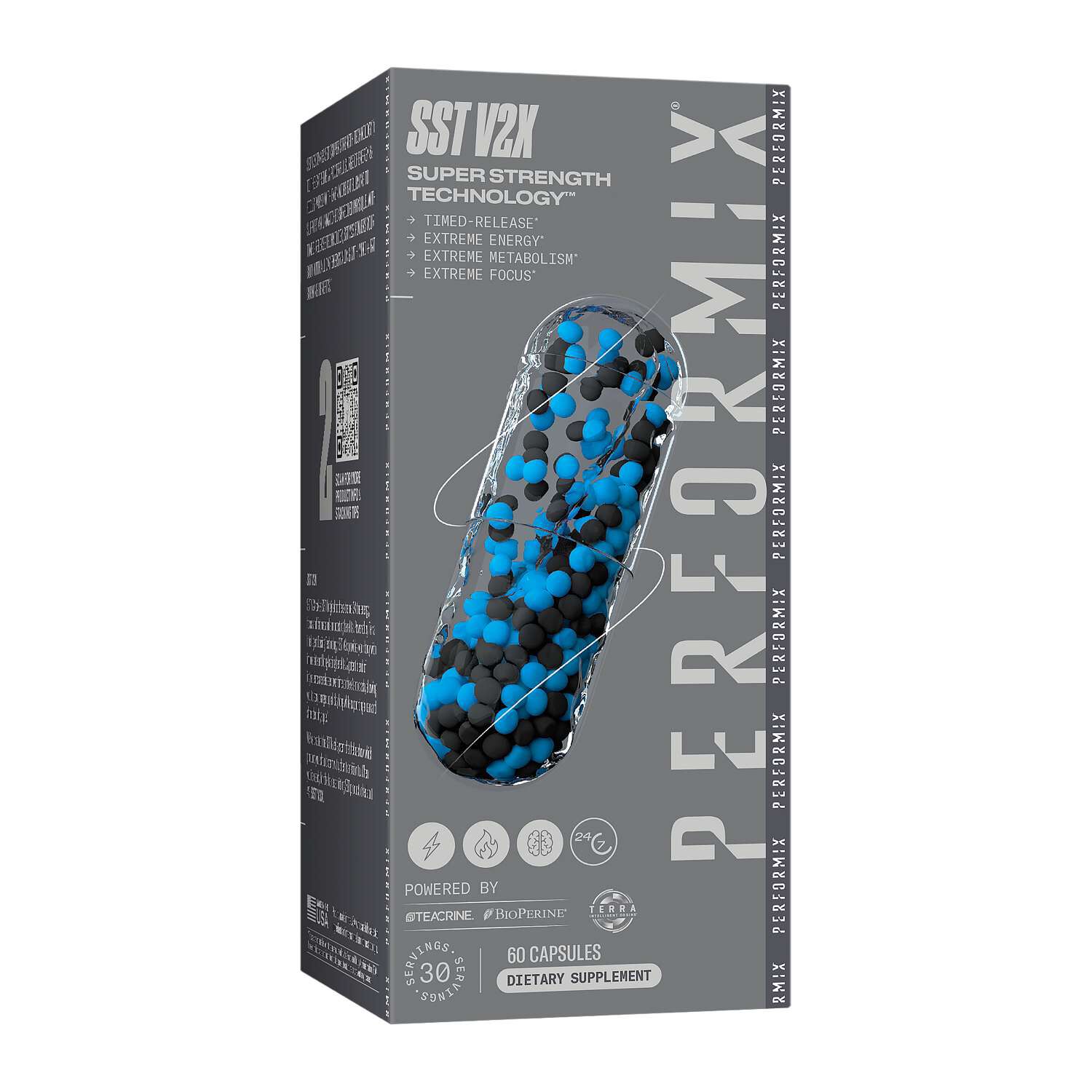SST V2X - 60 Liquid Capsules (30 Servings)  | GNC