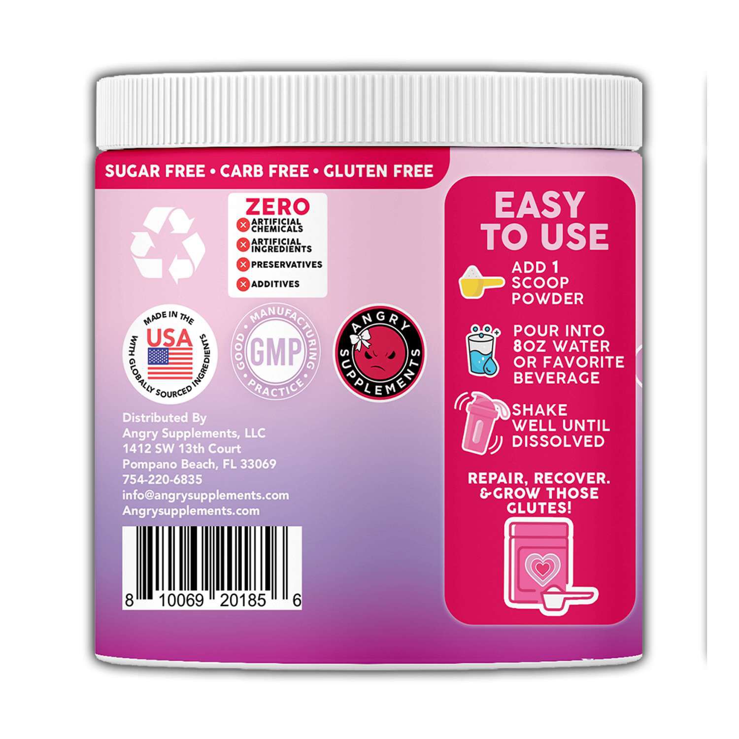 Better Booty 100% Creatine Monohydrate - Unflavored - (60 Servings)  | GNC