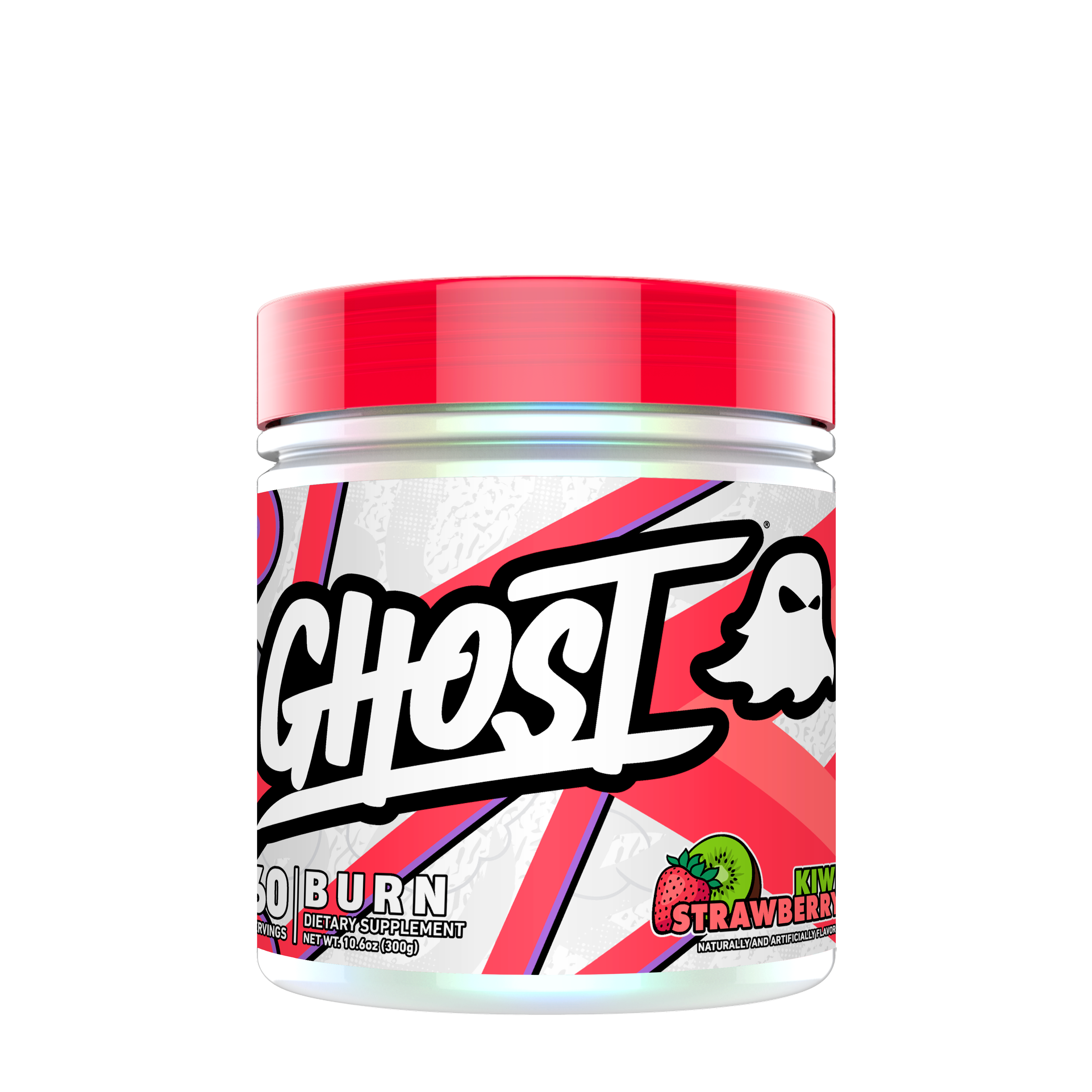 GHOST Burn Vegan - Kiwi Strawberry 10.6 Oz (60 Servings)