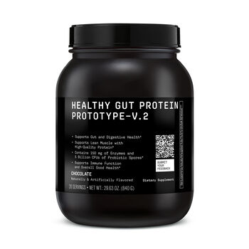 Healthy Gut Protein Prototype - V.1 - Chocolate &#40;20 Servings&#41; Chocolate | GNC
