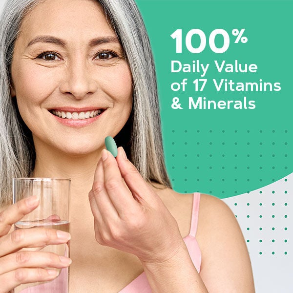 One Daily Multivitamin 50 Plus - 60 Caplets (60 Servings)  | GNC