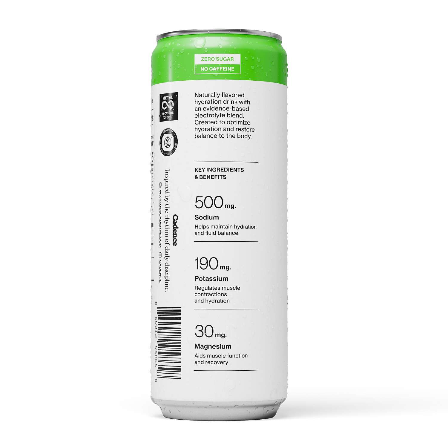 Daily Hydration Electrolyte Drink - Citrus - 12 fl oz (12 Cans)