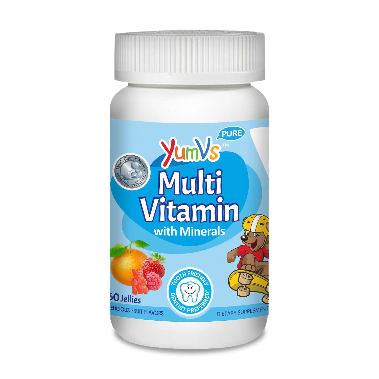 Multi Vitamin with Minerals - Fruit Flavors - 60 Jellies (30 Servings)  | GNC