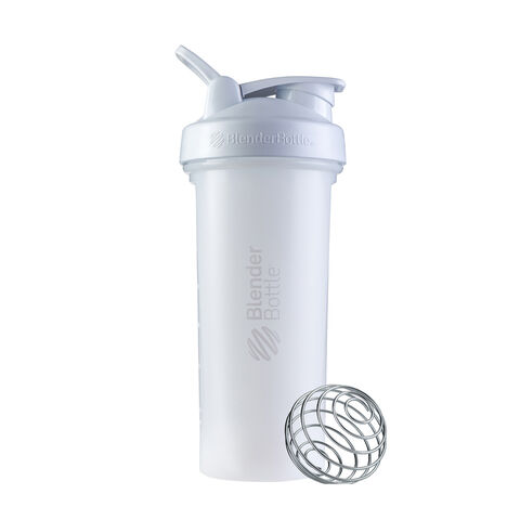 BlenderBottle Classic Shaker Bottle Perfect for Protein Shakes and Pre  Workout 28-Ounce Clear/Black