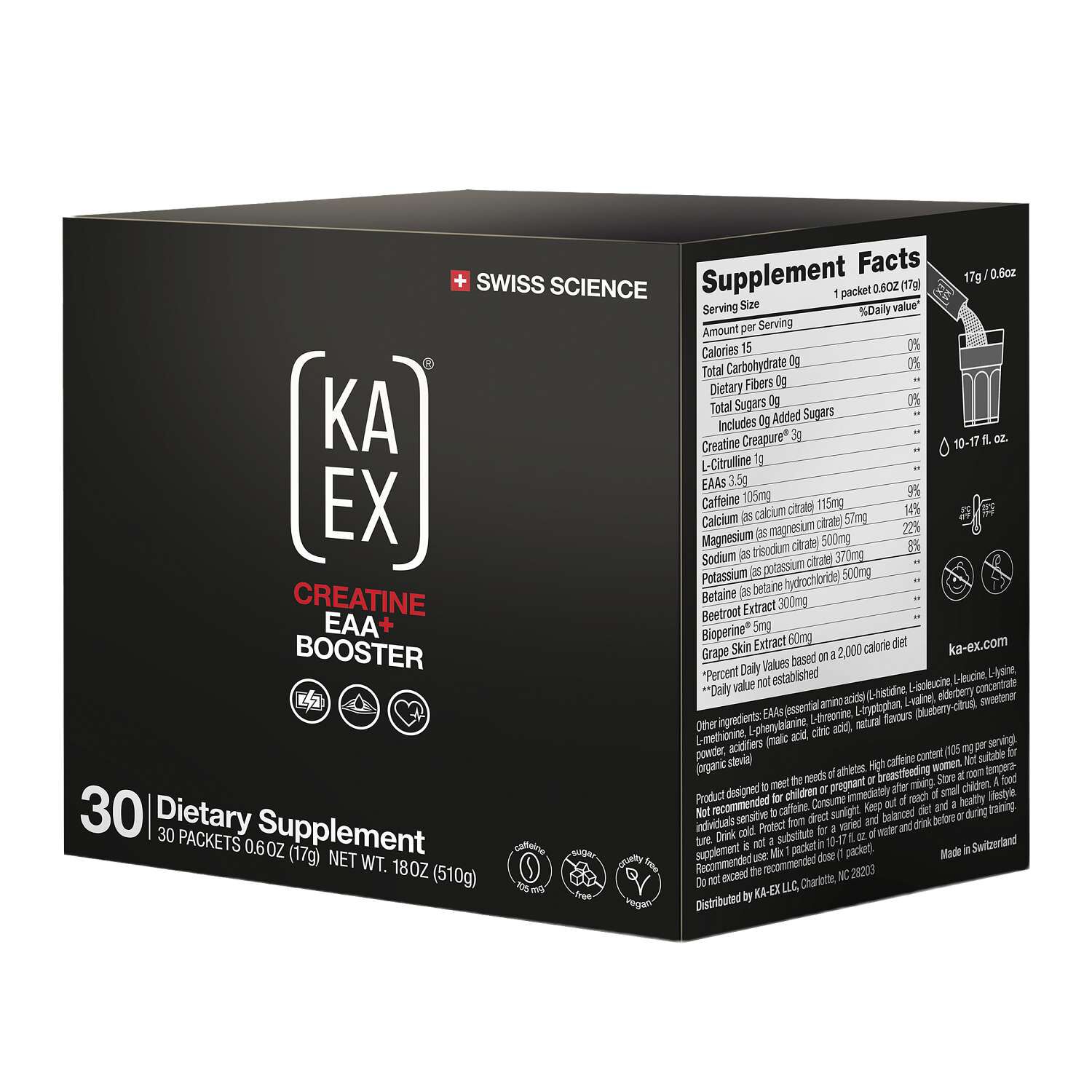 Creatine EAA+ Booster - 30 Packets  | GNC