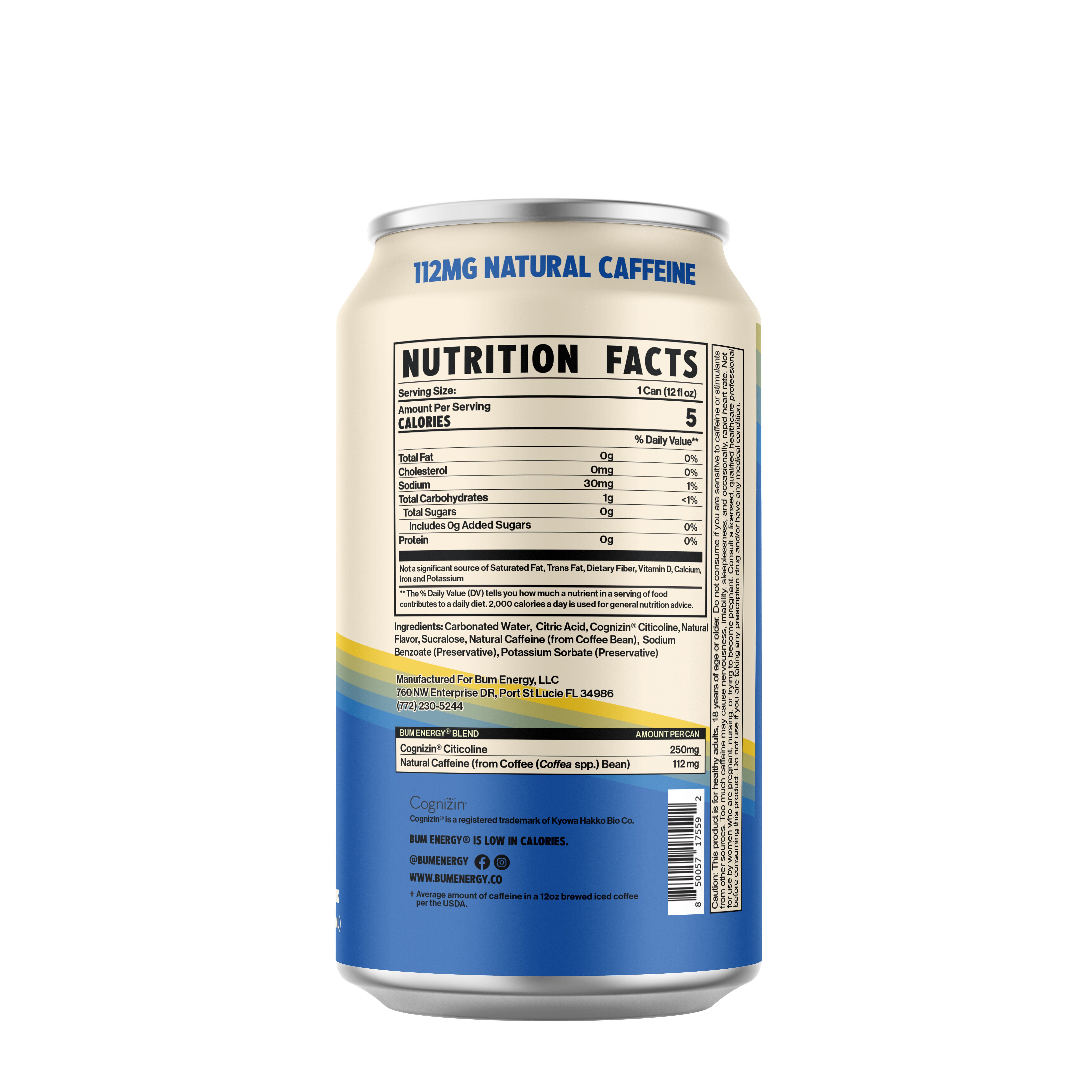 Energy Drink - Blueberry Lemonade - 12oz. (12 Cans)  | GNC