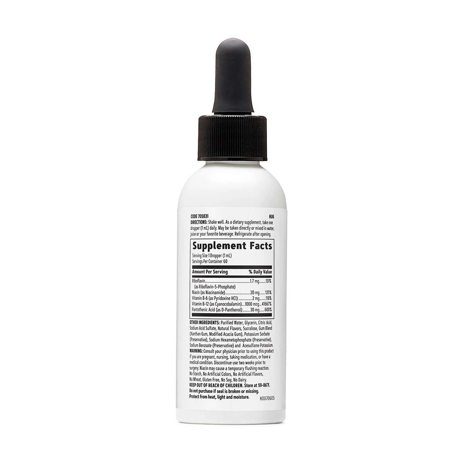 B-Complex Liquid - Orange - 2fl. oz. (60 Servings)