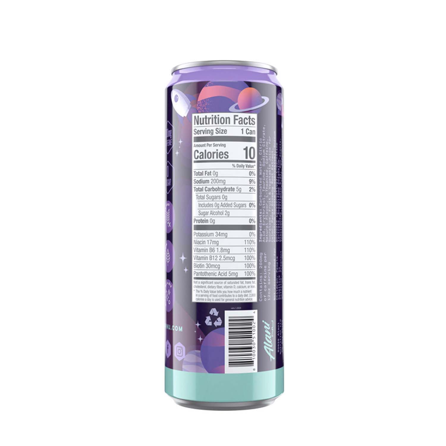 Energy Drink - Blue Slush 12 oz. (12 Cans)
