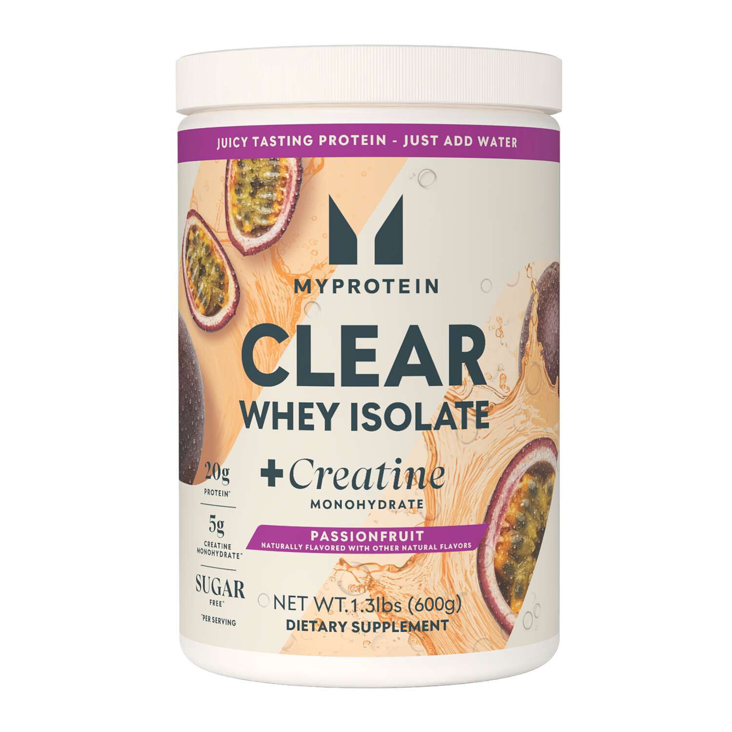 Clear Whey Isolate + Creatine Monohydrate - Passionfruit (20 Servings)  | GNC