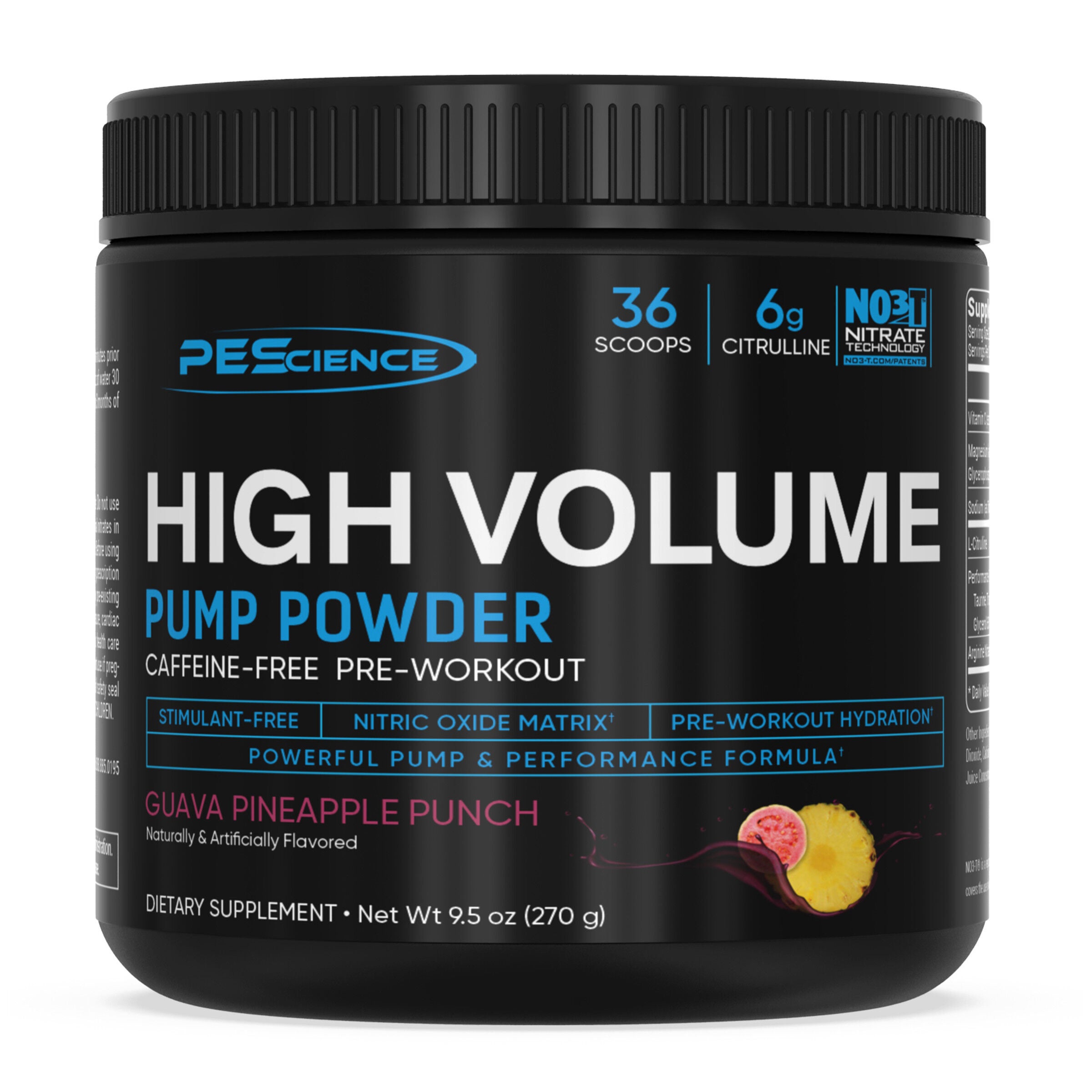 High Volume Pre-Workout - Guava Pineapple Punch (36 Servings)  | GNC