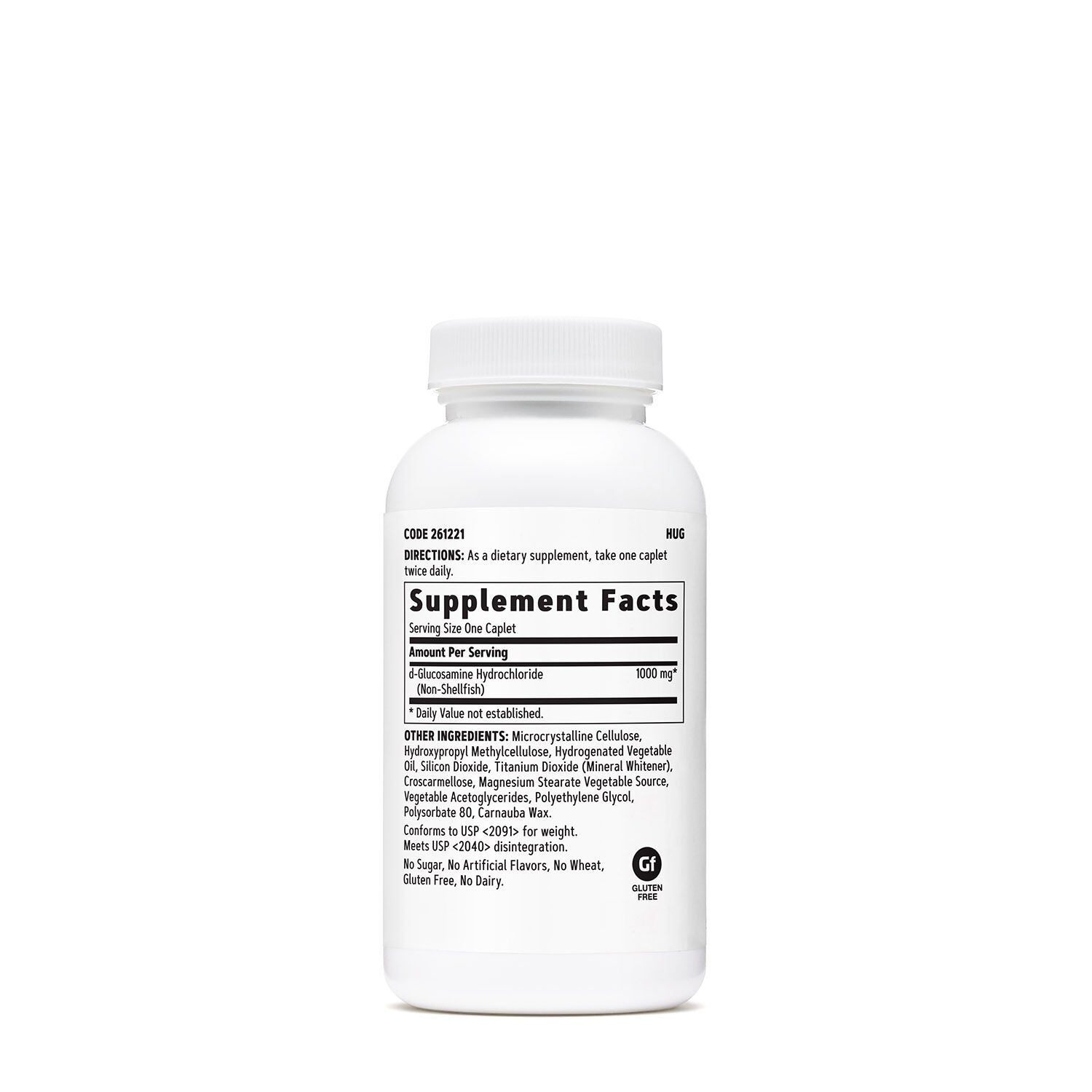 Glucosamine 1000mg - 90 Caplets (90 Servings)  | GNC