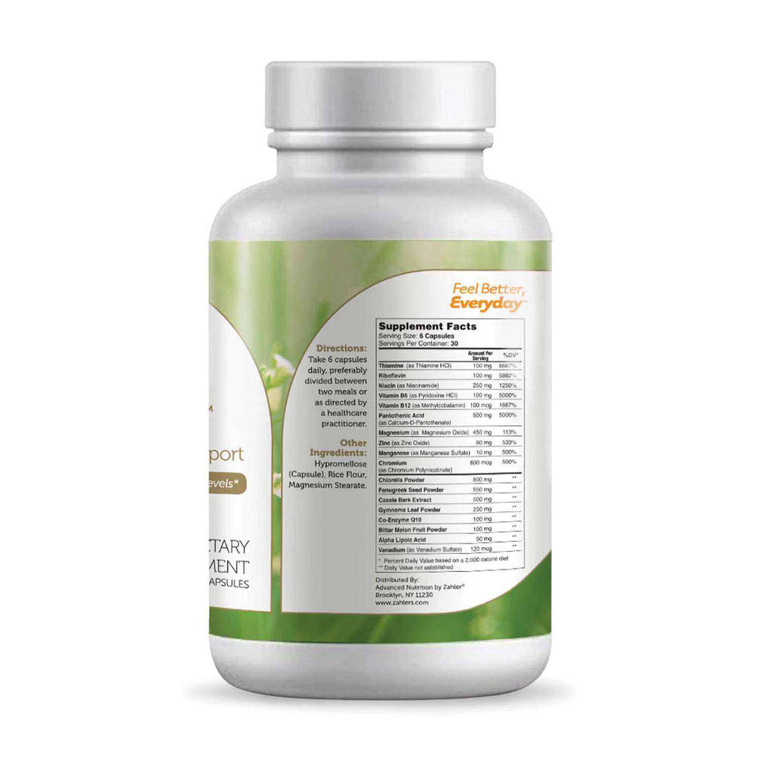 Diabetter&trade; - 180 Capsules (30 Servings)  | GNC