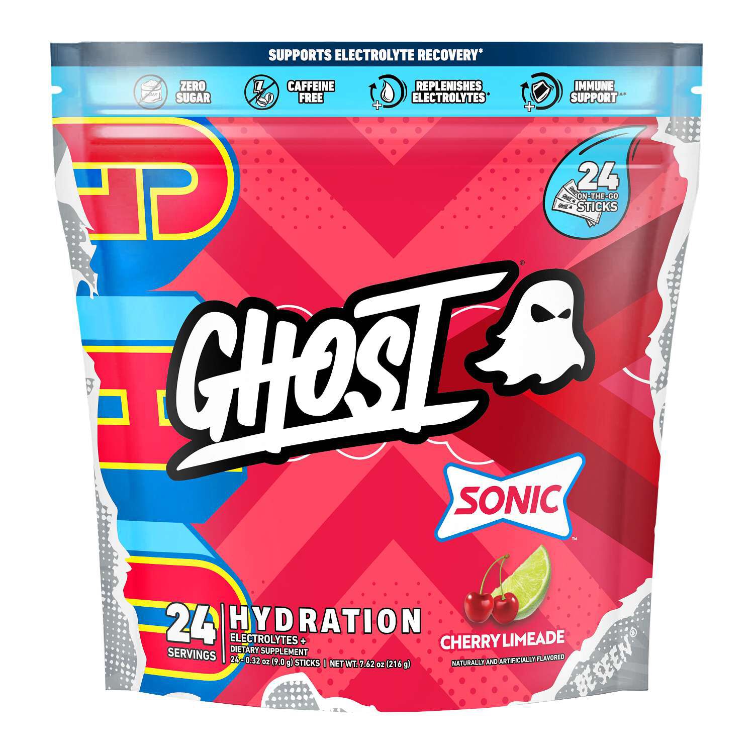 Hydration Sticks - Cherry Limeade (24 Stick Packs) Cherry Limeade | GNC