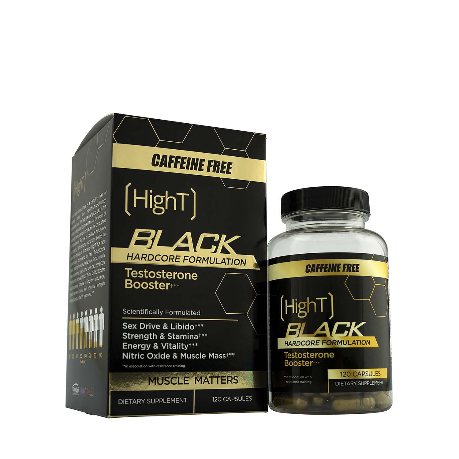 HighT™ Black Testosterone Booster GNC