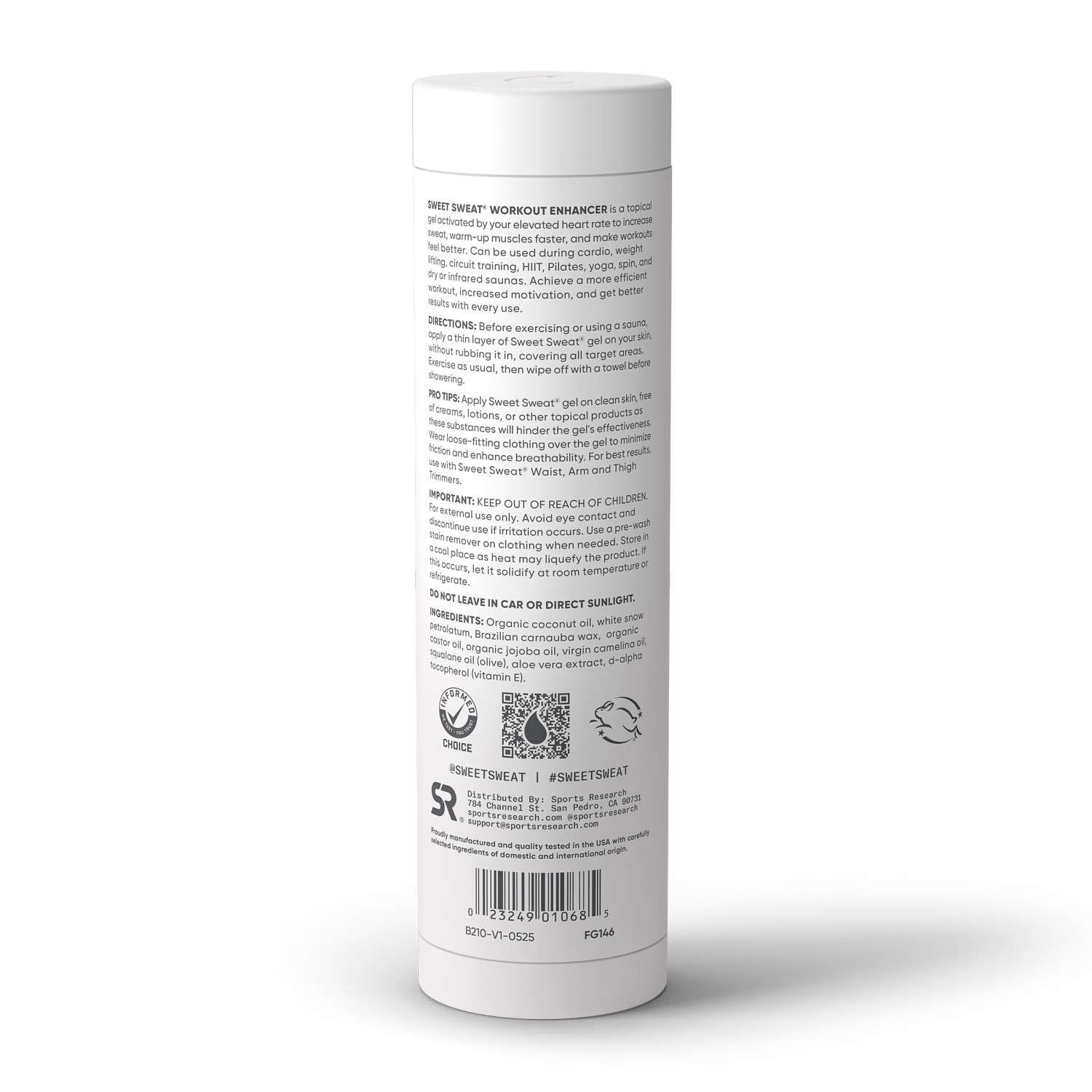 Workout Enhancer - Coconut - 6 oz. (1 Tube)