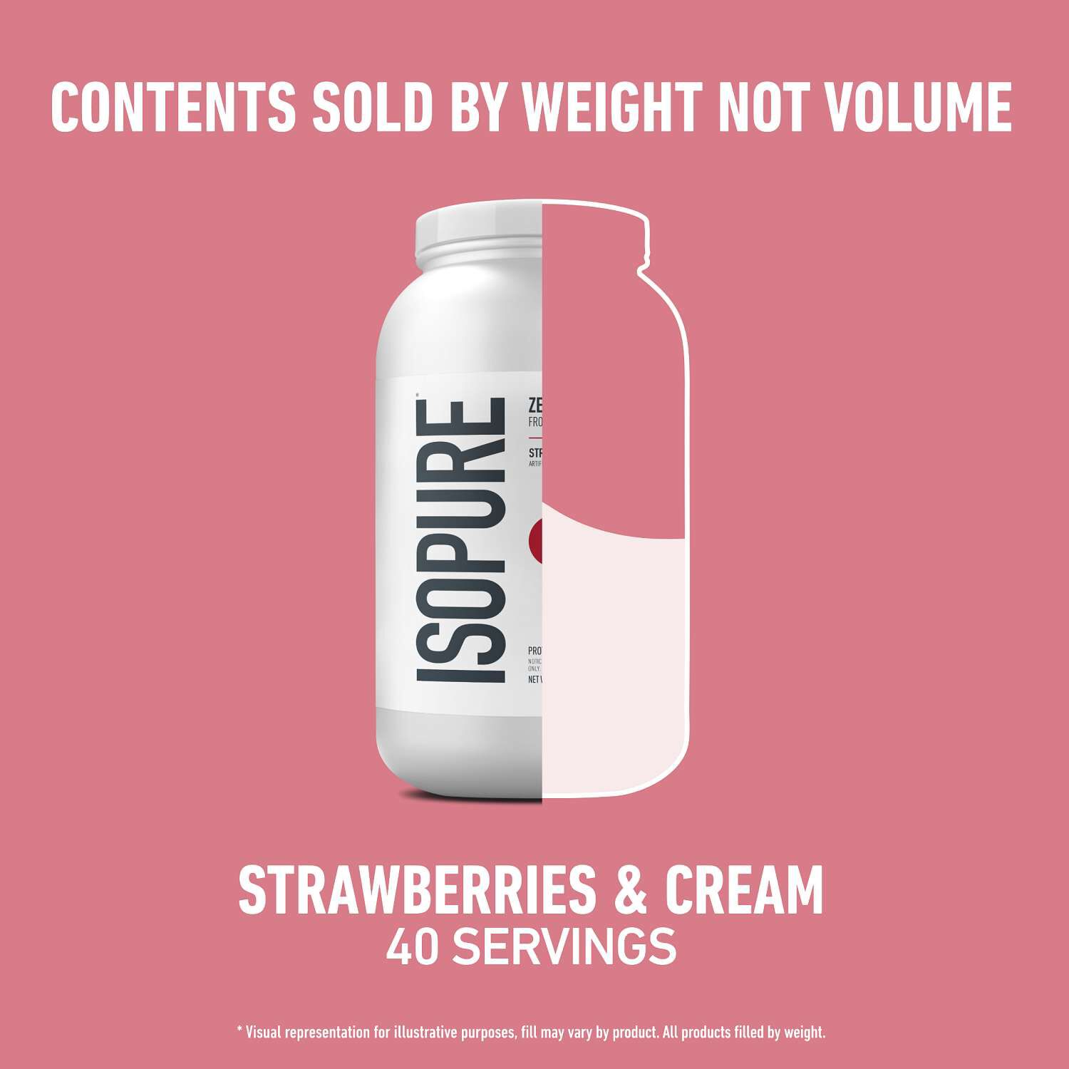 Protein Powder - Strawberries and Cream (40 Servings) Strawberries and Cream | GNC
