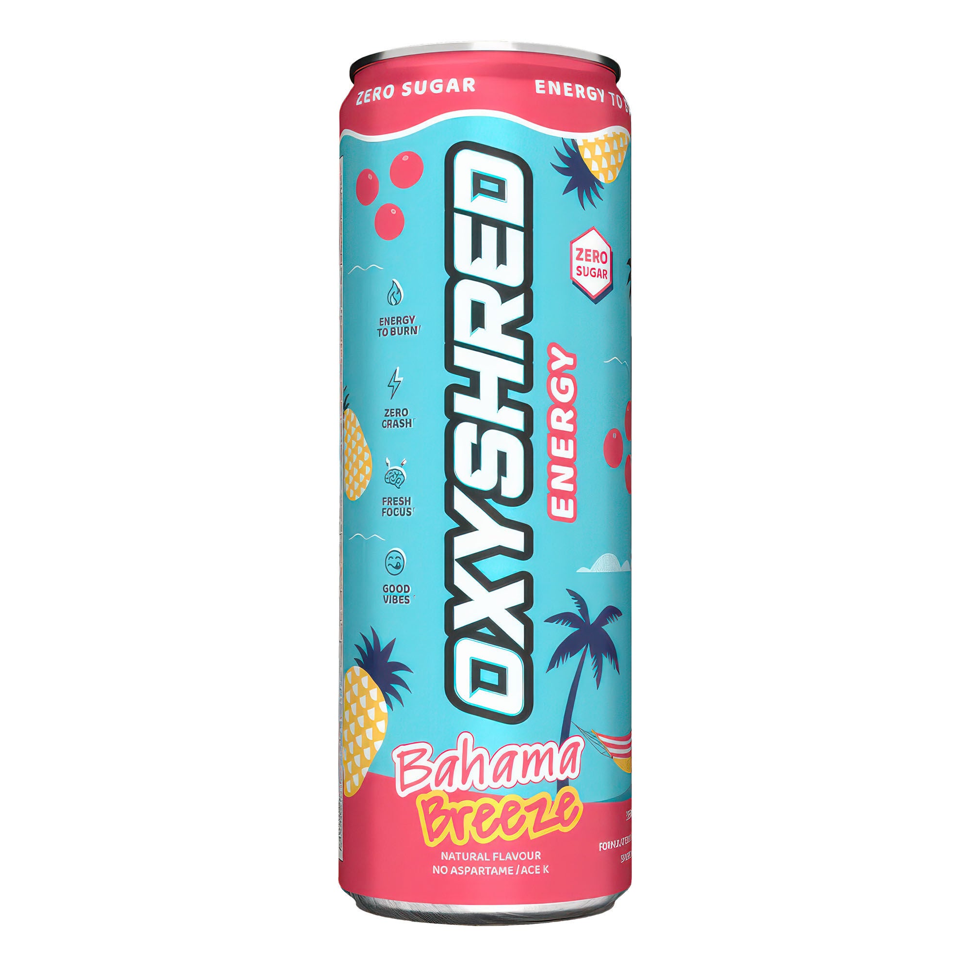 OxyShred Energy - Bahama Breeze 12 fl oz (12 Cans)