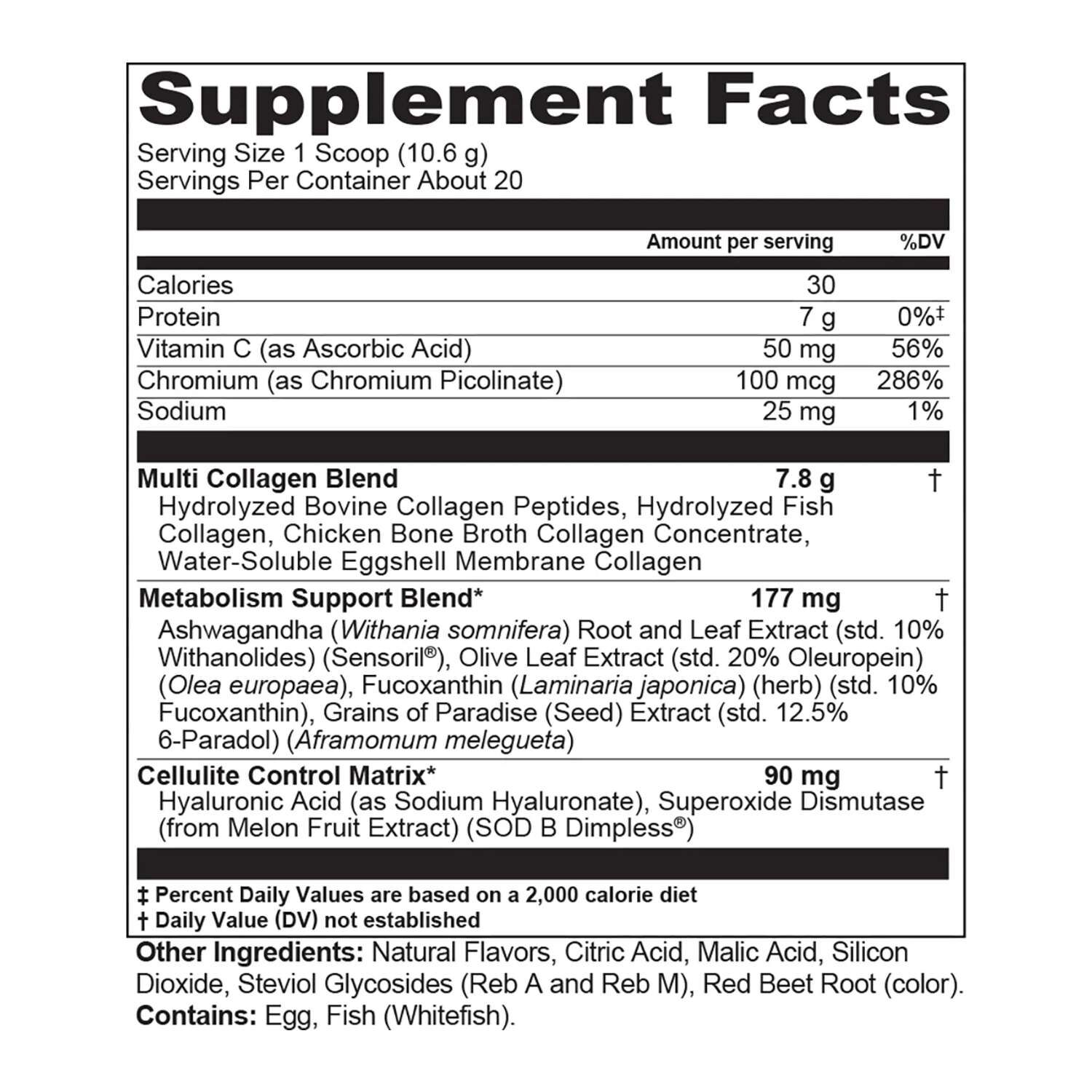 Multi-Collagen Burn - Sour Cherry Melon (20 Servings)