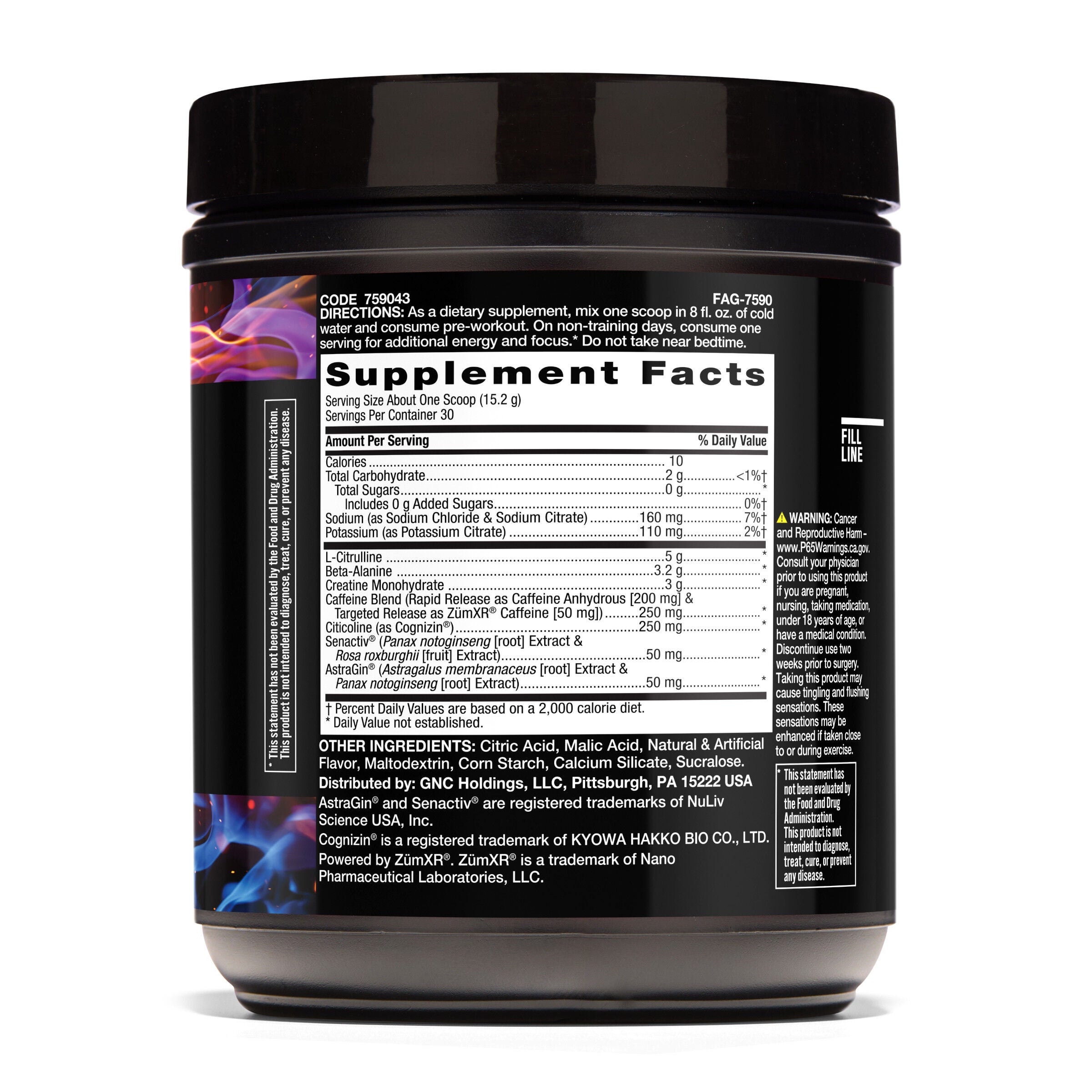 LIT V2 Pre-Workout - Pineapple Rush (30 Servings) Pineapple Rush | GNC