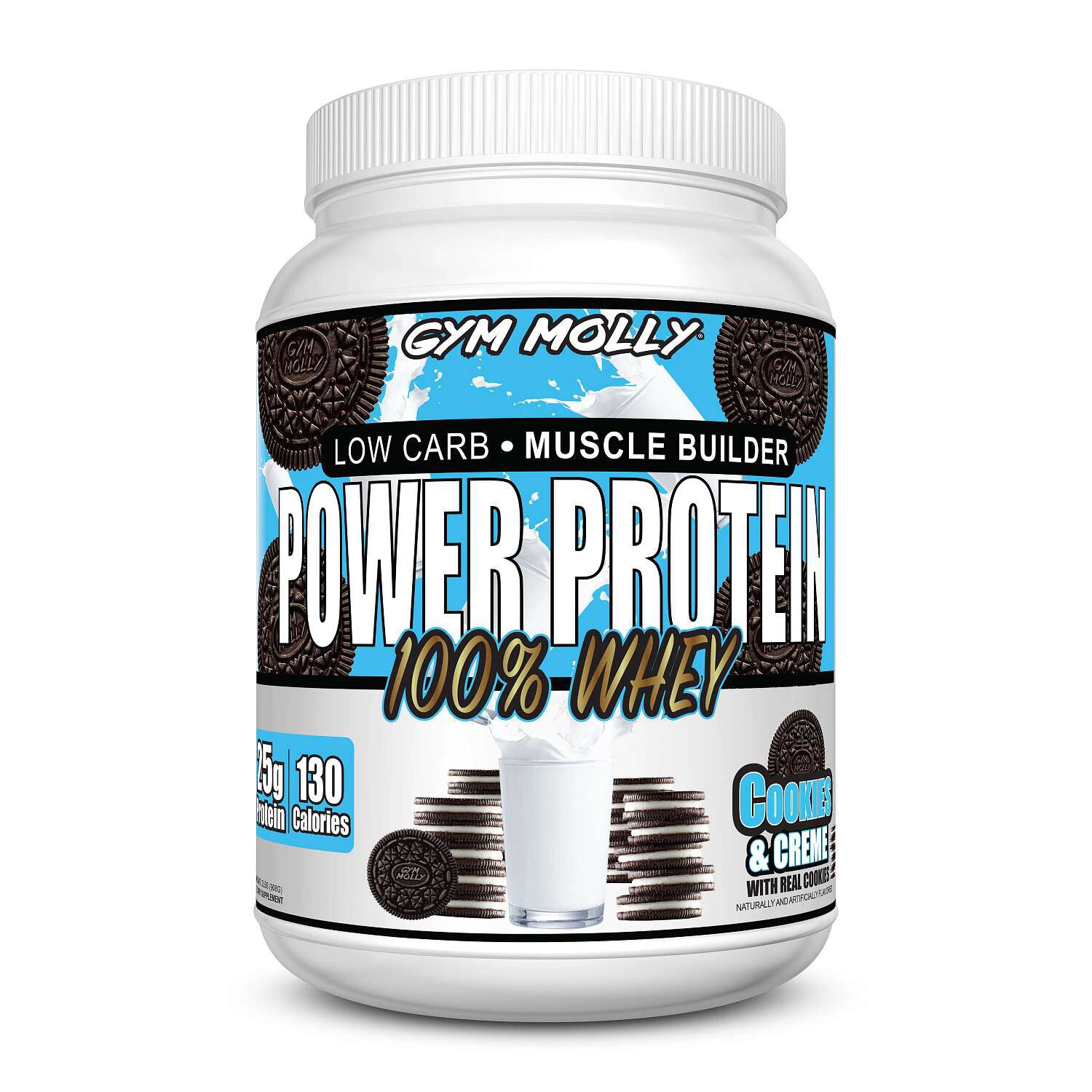 Power Protein 100% Whey - Cookies & Creme (26 Servings)