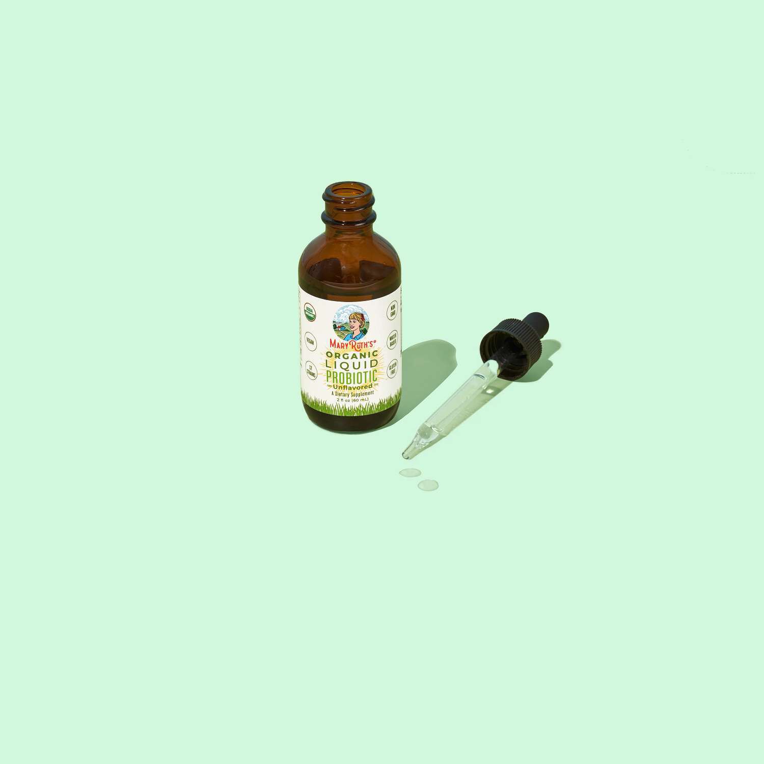 Liquid Probiotic - Unflavored - 2 fl oz (20-40 Servings)  | GNC