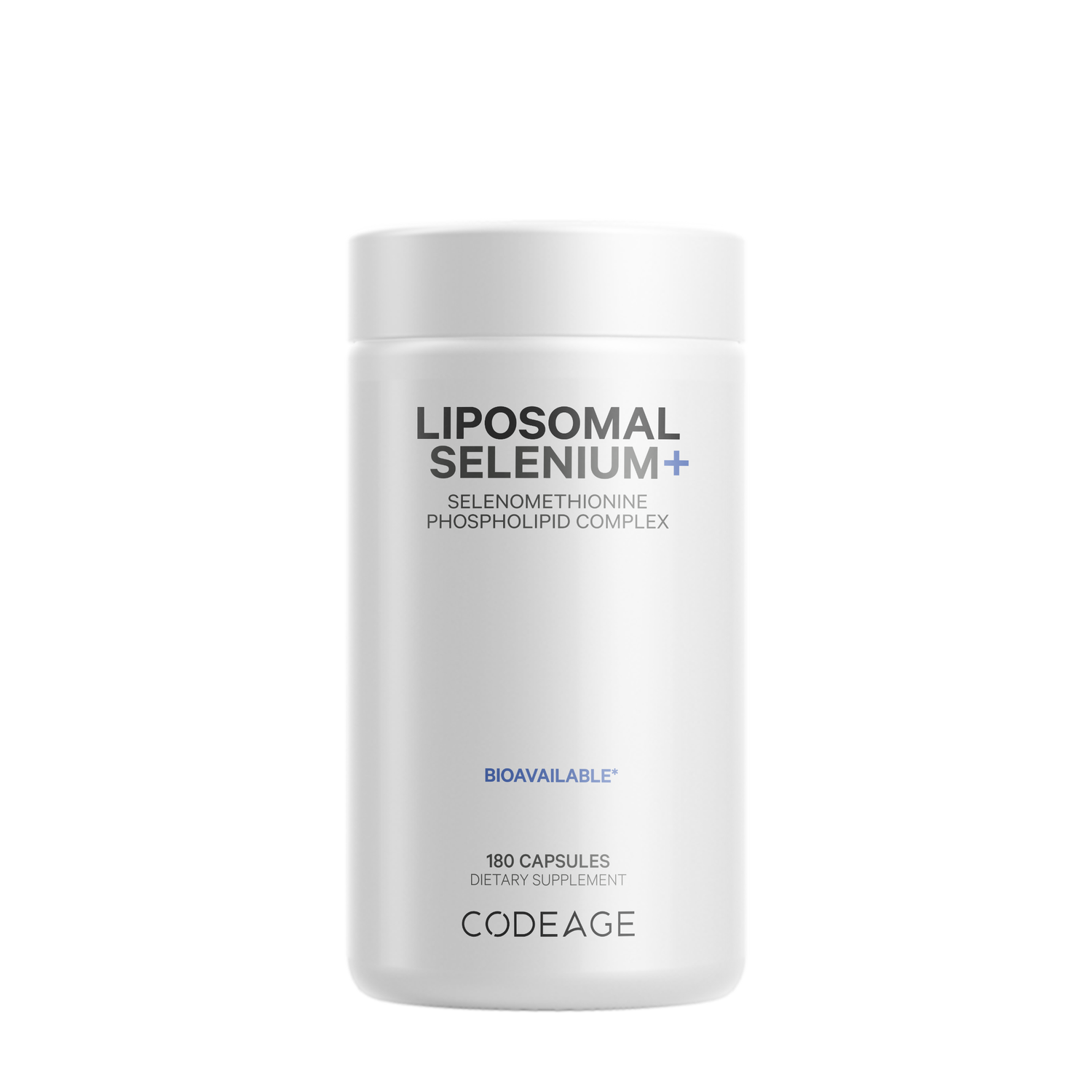 Codeage Liposomal Selenium - 180 Capsules (180 Servings)