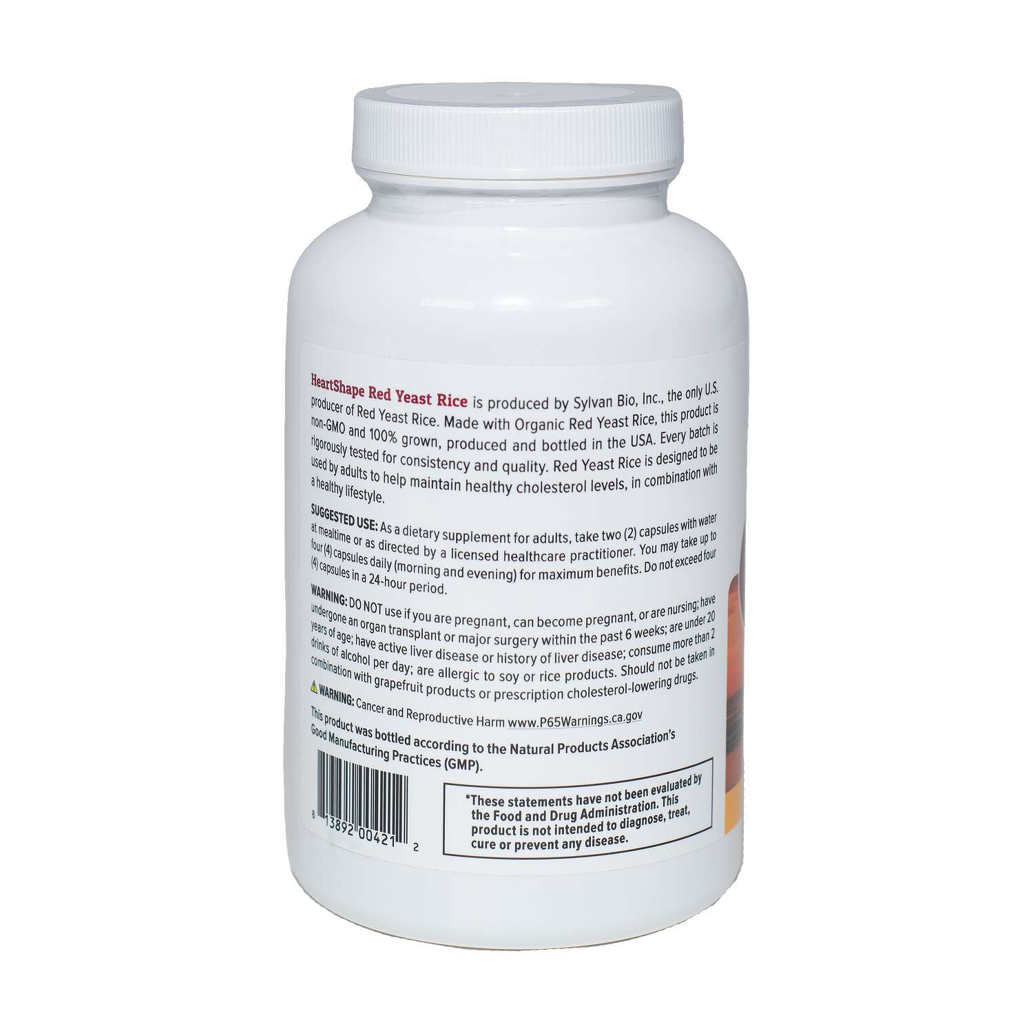 Red Yeast Rice - 240 Capsules (120 Servings)