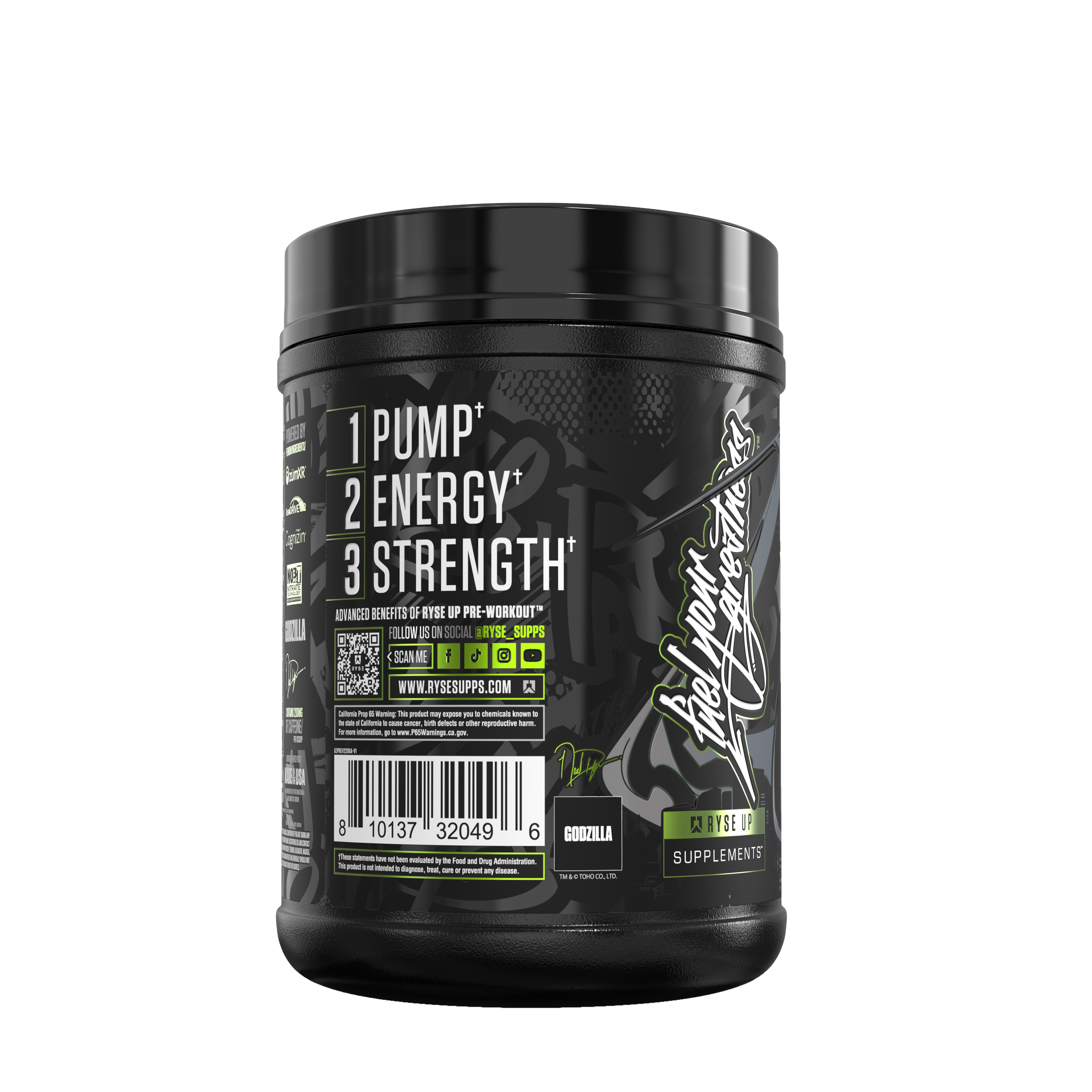 Godzilla Pre-Workout - Green Apple (40 Servings)