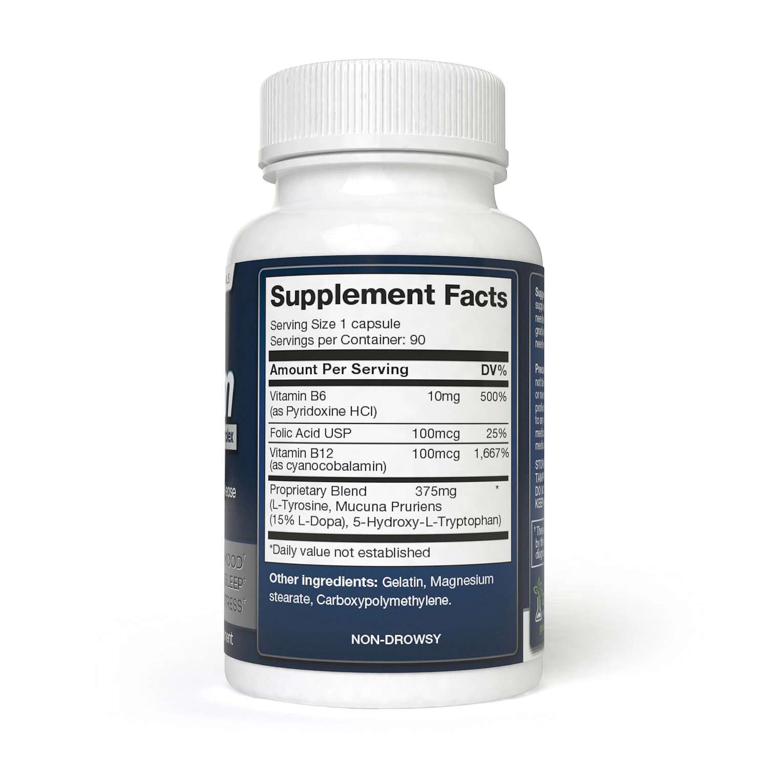 Stress Relief Complex - 90 Capsules (90 Servings)