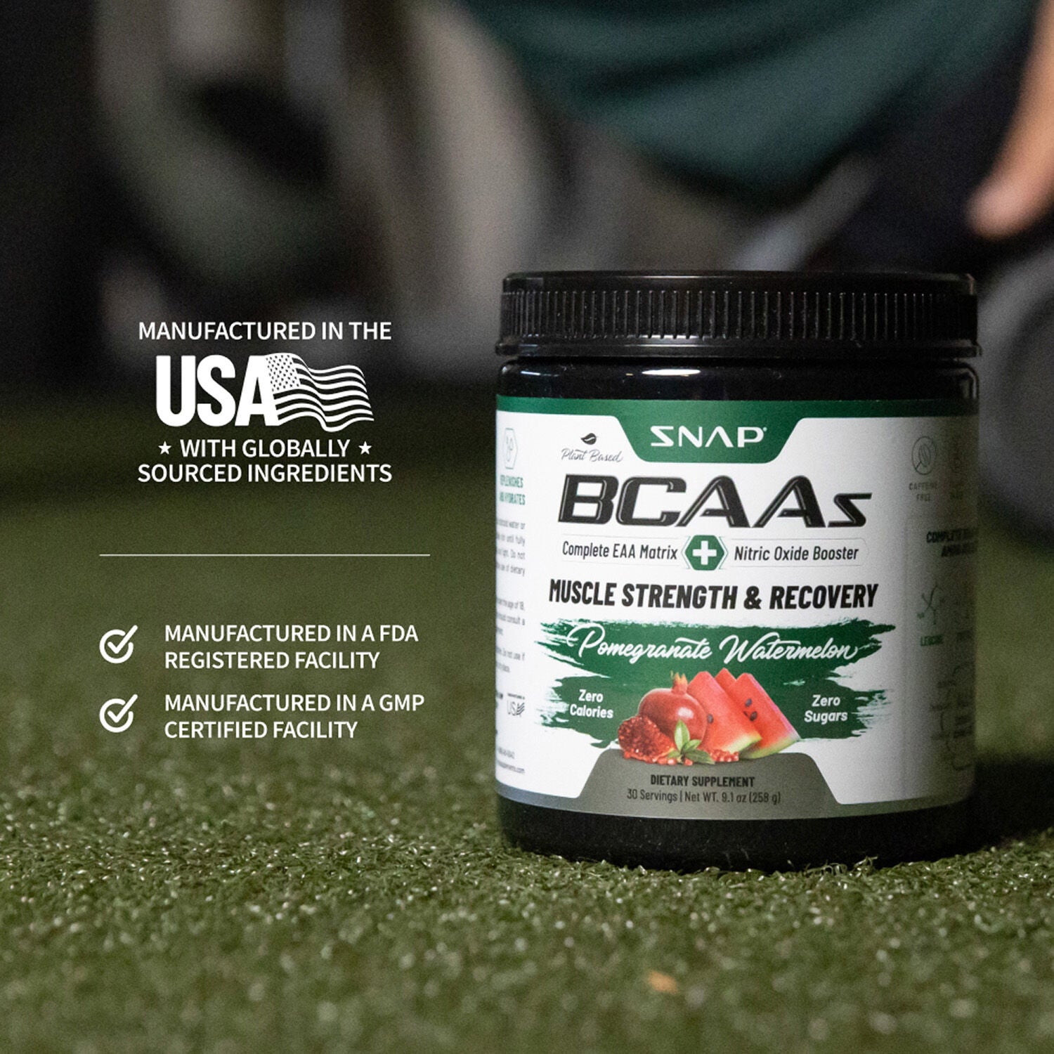 BCAA Powder - Pomegranate Watermelon (30 Servings) Pomegranate Watermelon | GNC