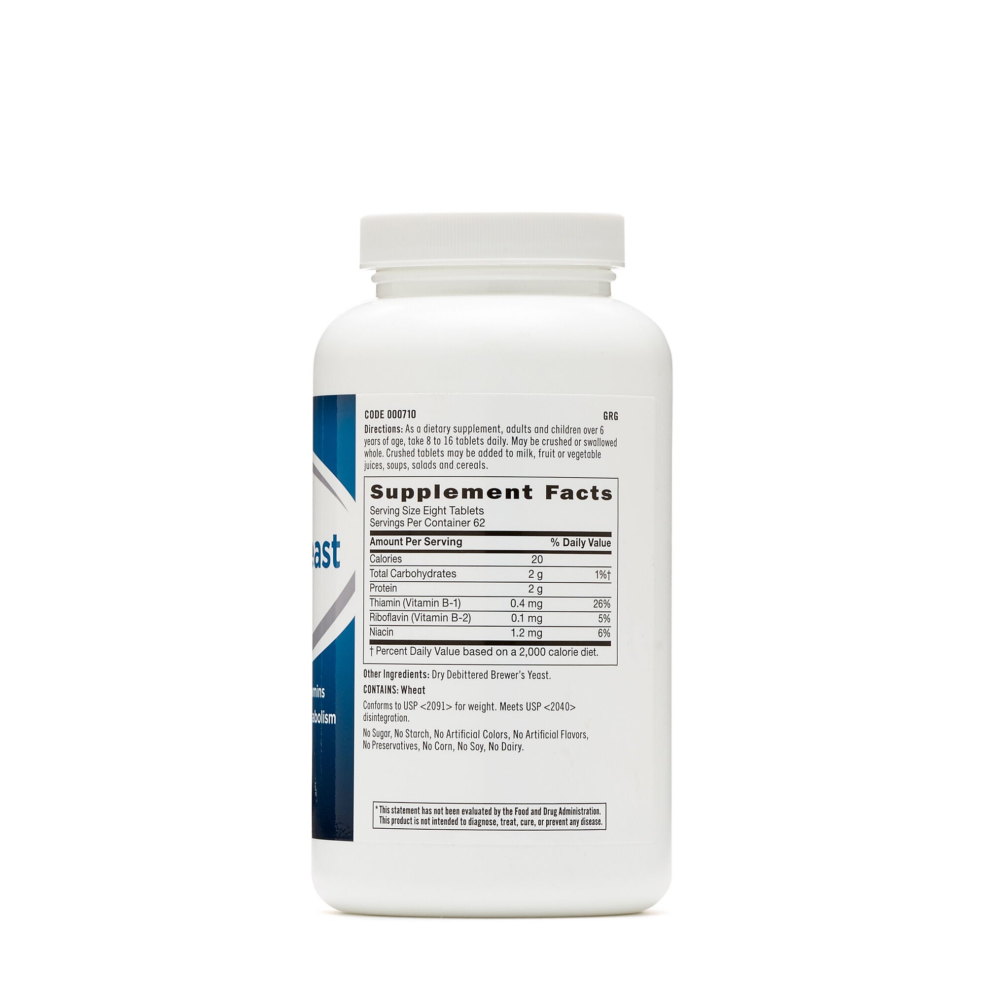 GNC Brewers Yeast 500 MG