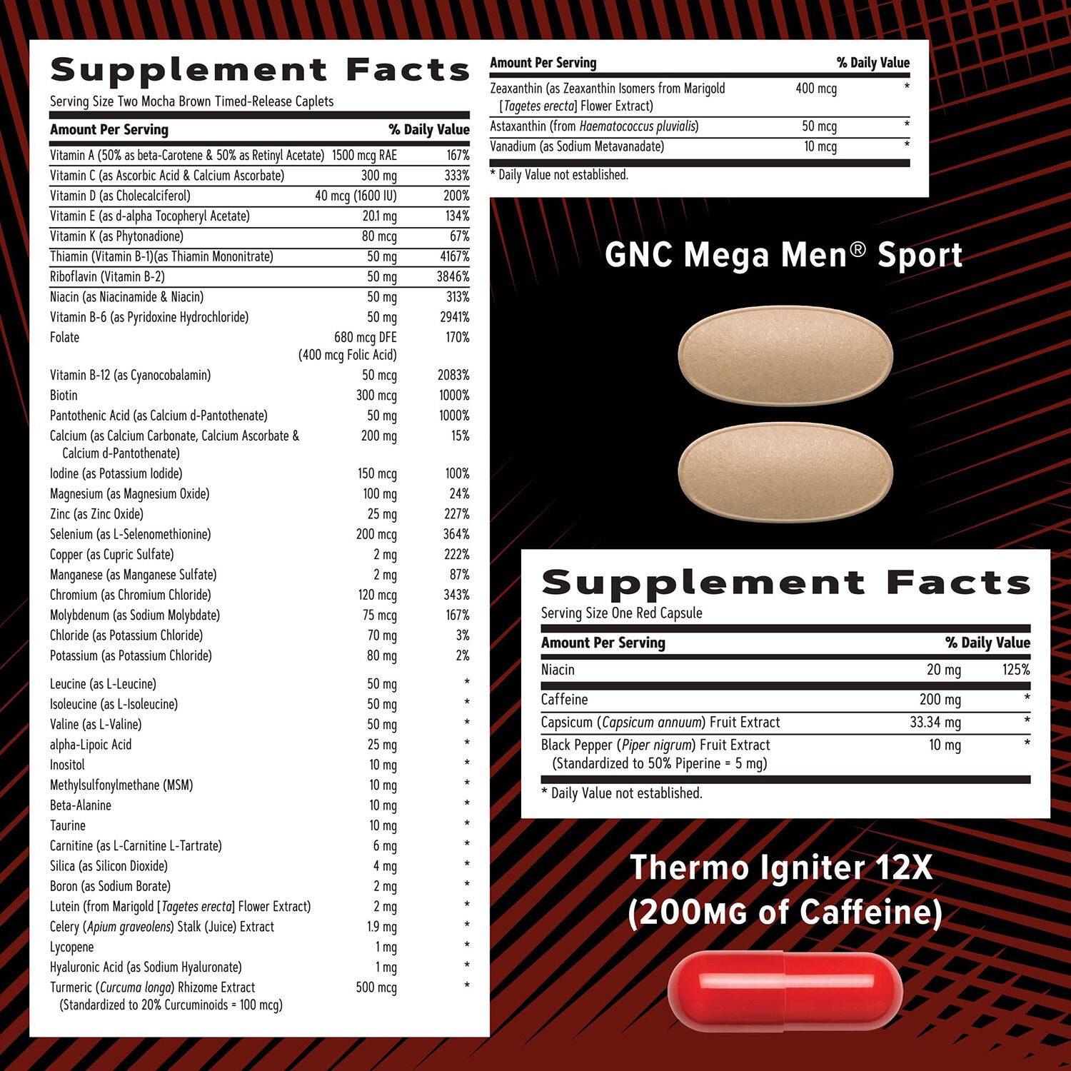 Men&#39;s Ripped Vitapak&reg; Program  &#40;30 Servings&#41;  | GNC