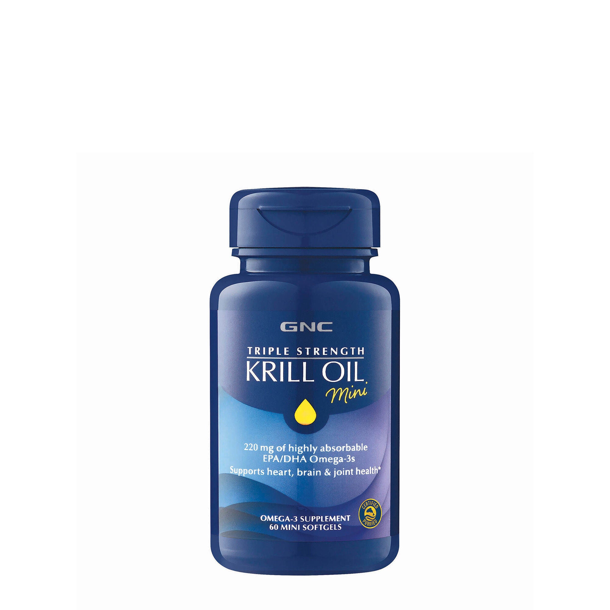 Triple Strength Krill Oil Mini GNC