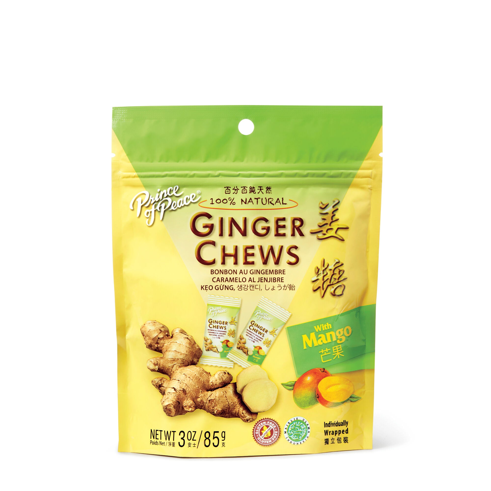 Ginger Chews with Mango 21 Candies Prince of Peace® Ginger Root